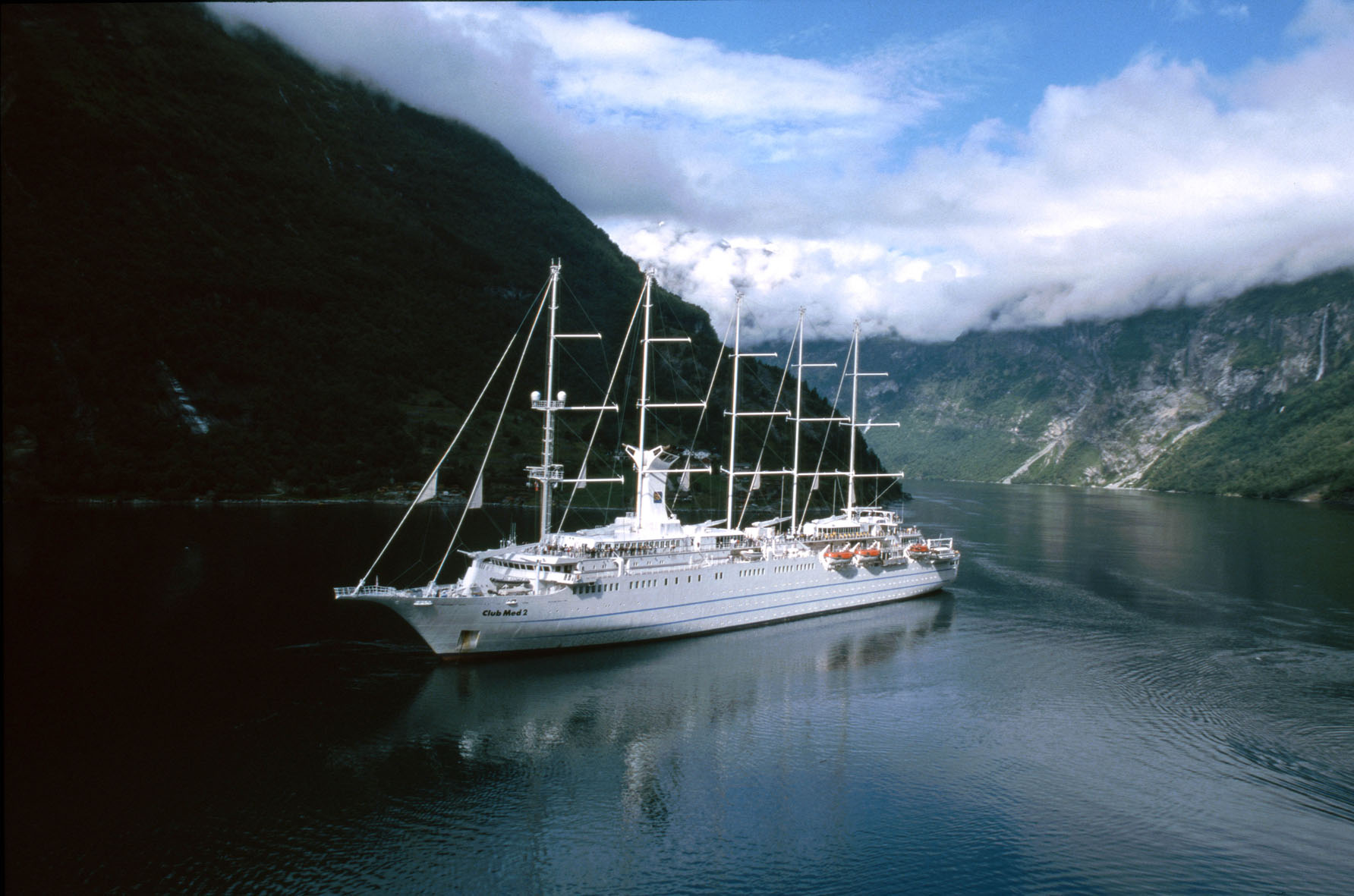 Norvegia  - La nave Club Med 2 nei fiordi