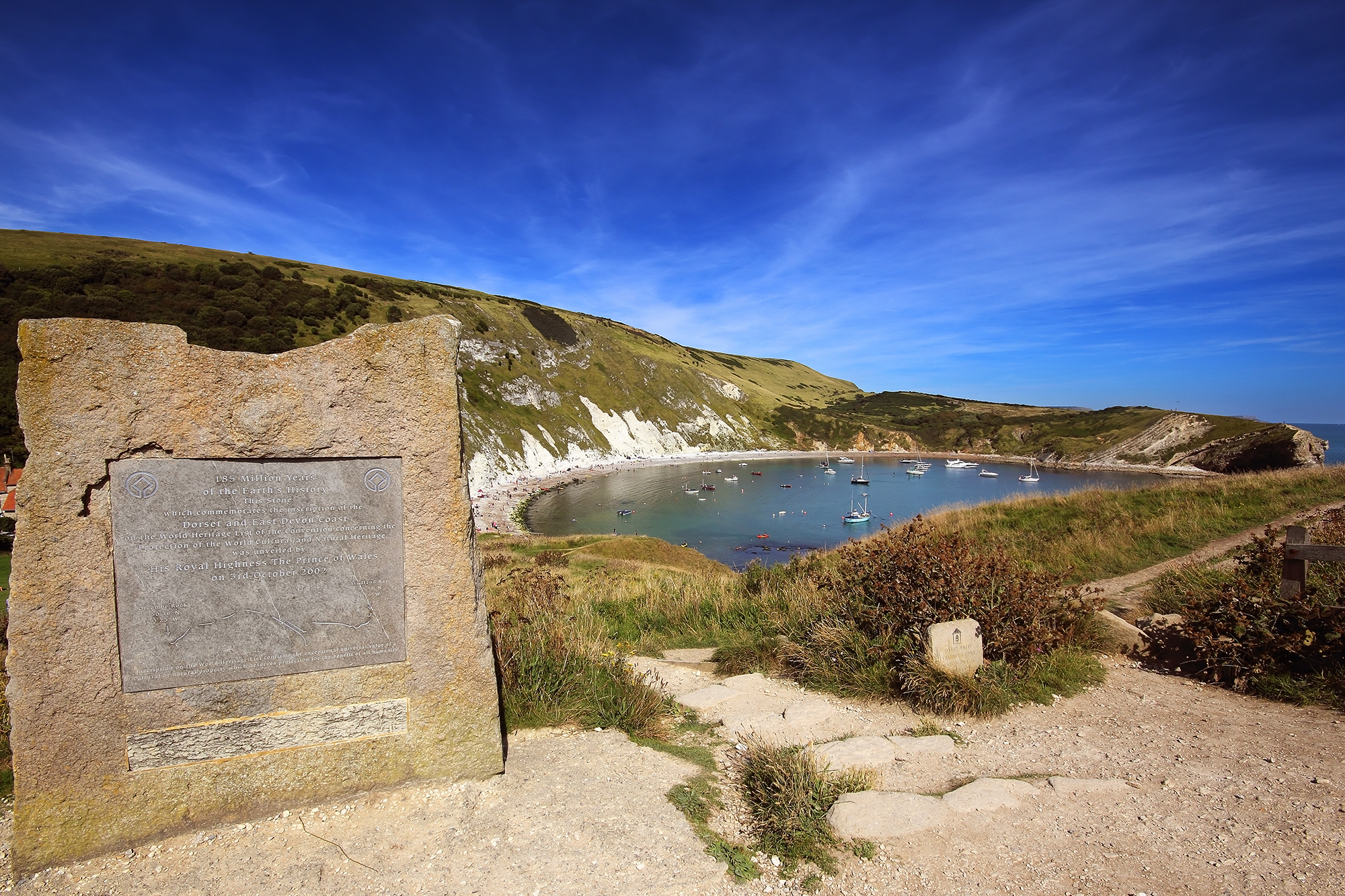 Lulworth cove la culla della Jurassic coast