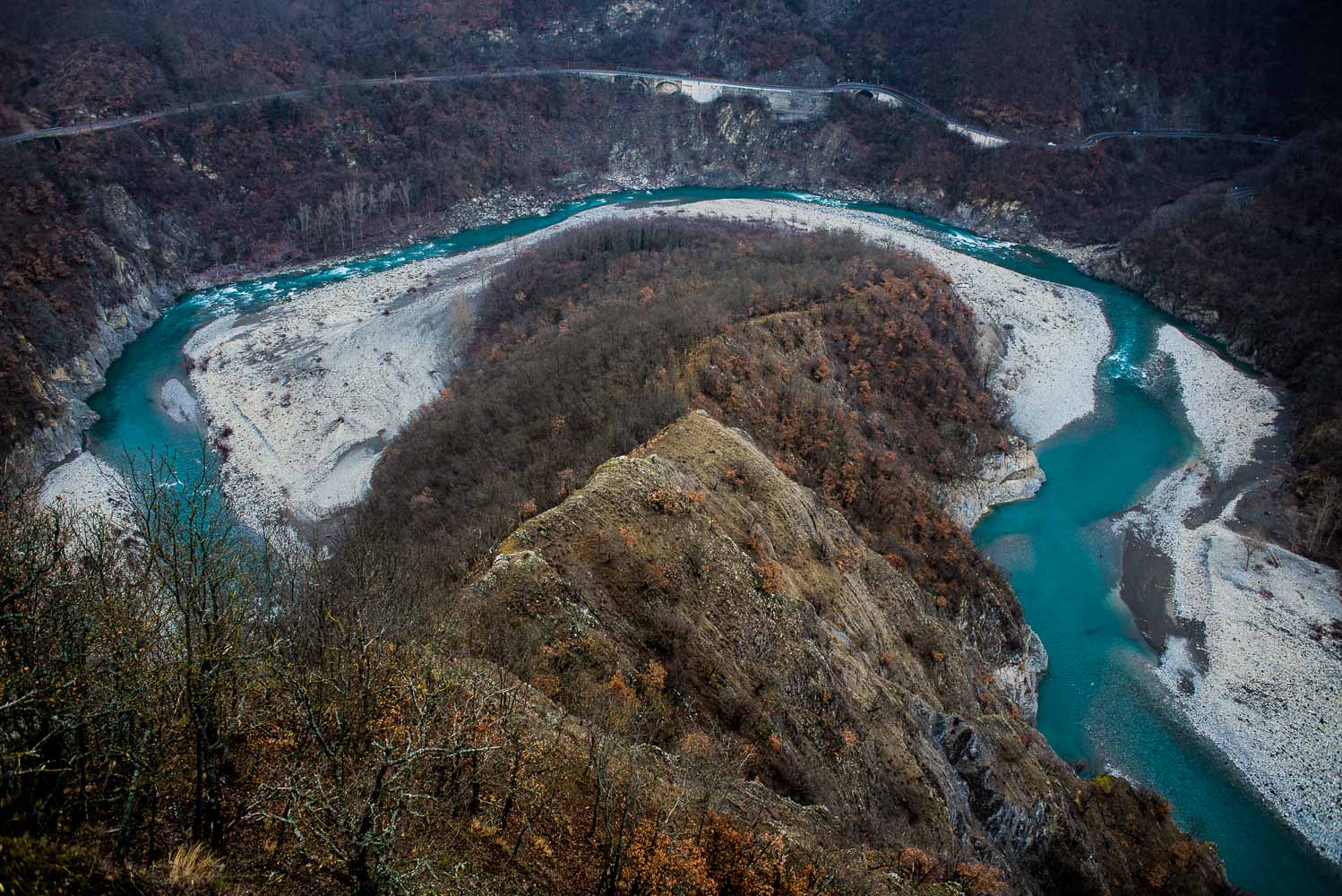 Il Trebbia vista da Brugnello