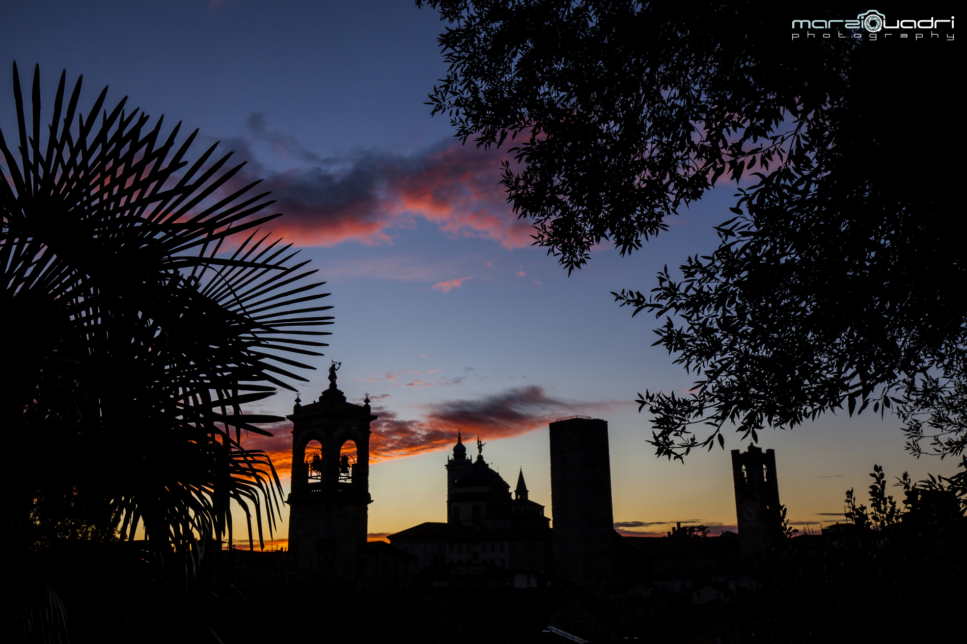Skyline of Città Alta