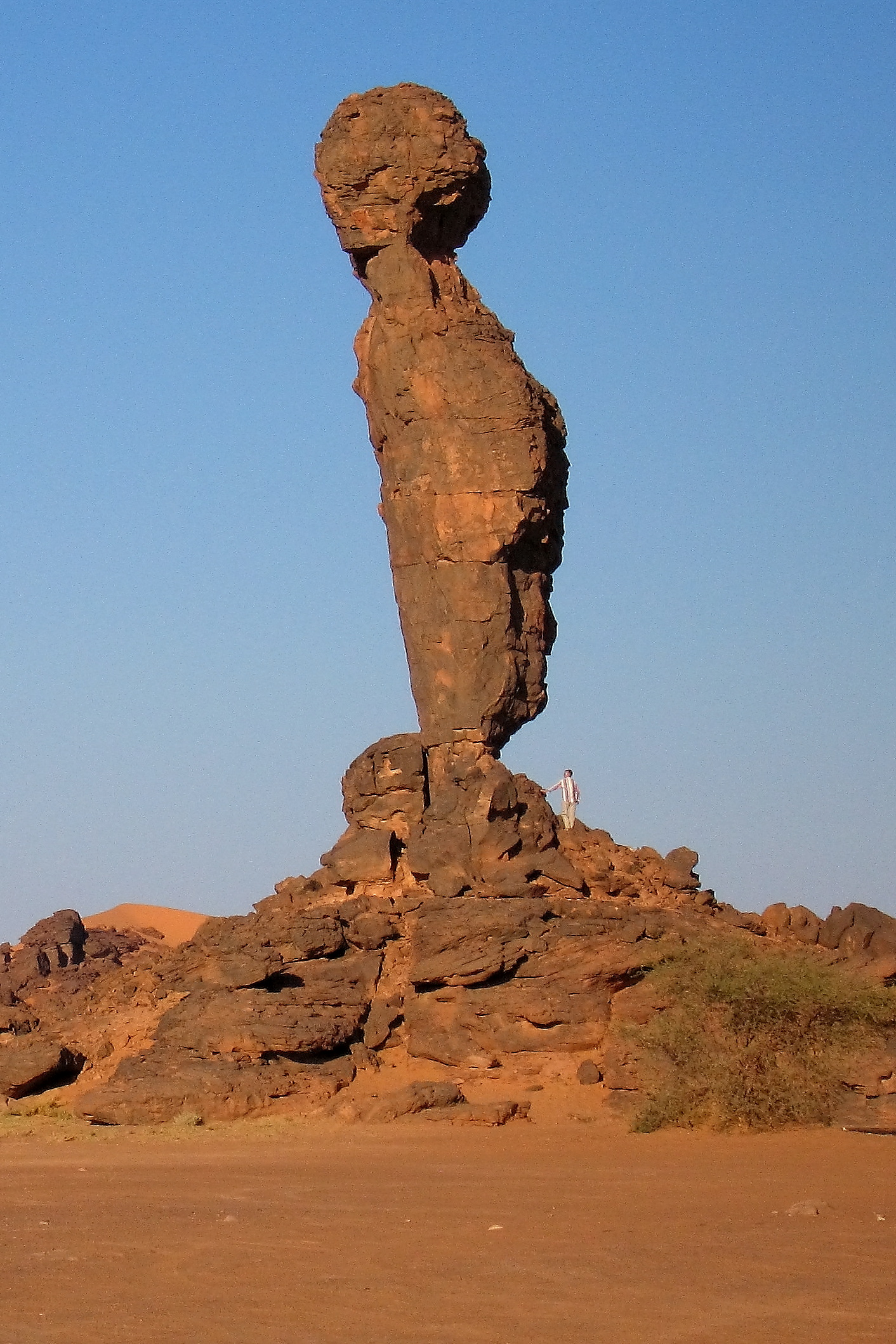 Se spingo cade ? (il Dito nel deserto del Sahara)