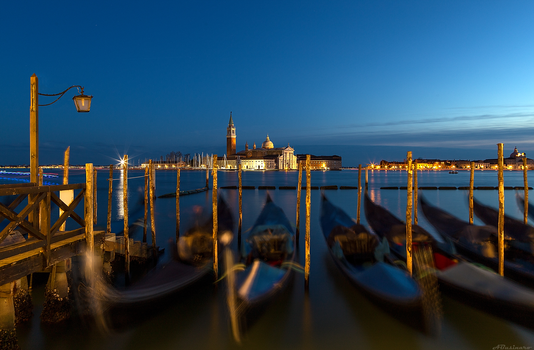 Gondolette all'ora blu