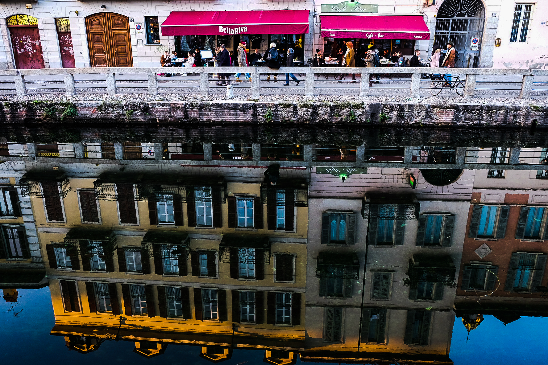 reflections on the ship