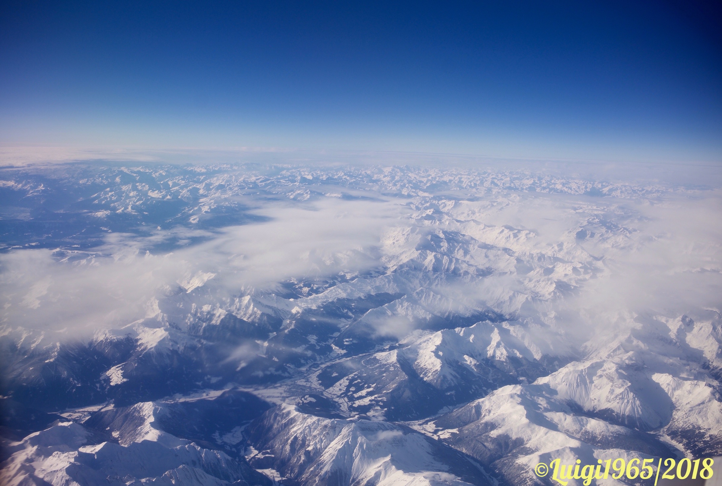 Osservare da lassù.