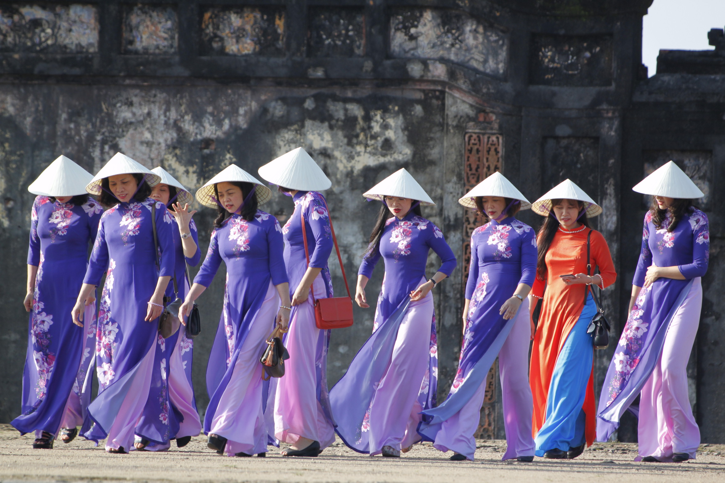 the colors of Ho Chi Minh