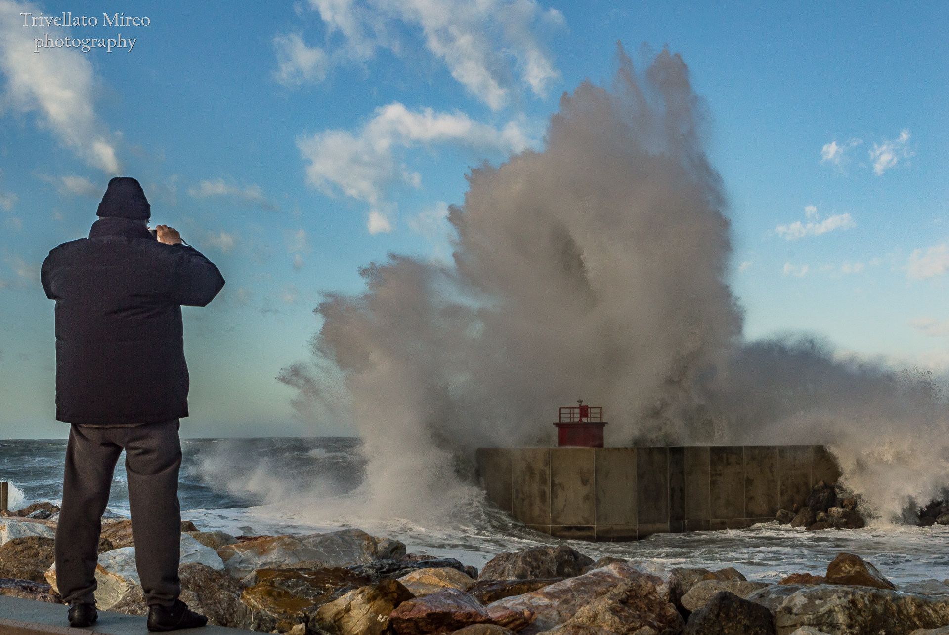 sea ??storm Marina di Pisa