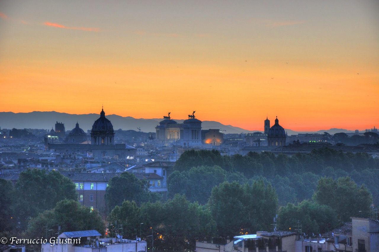 View of Rome from the Janiculum