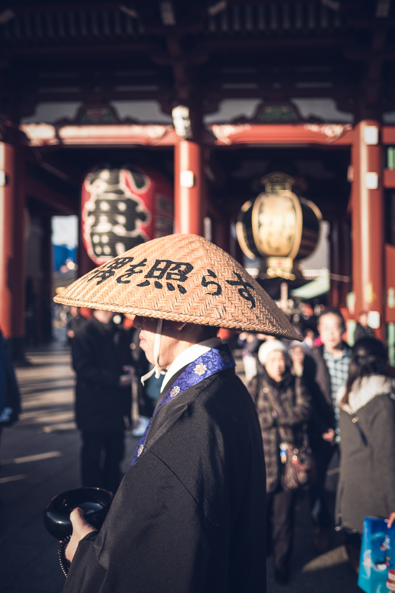 Il guardiano del tempio. Asakusa Temple Tokyo