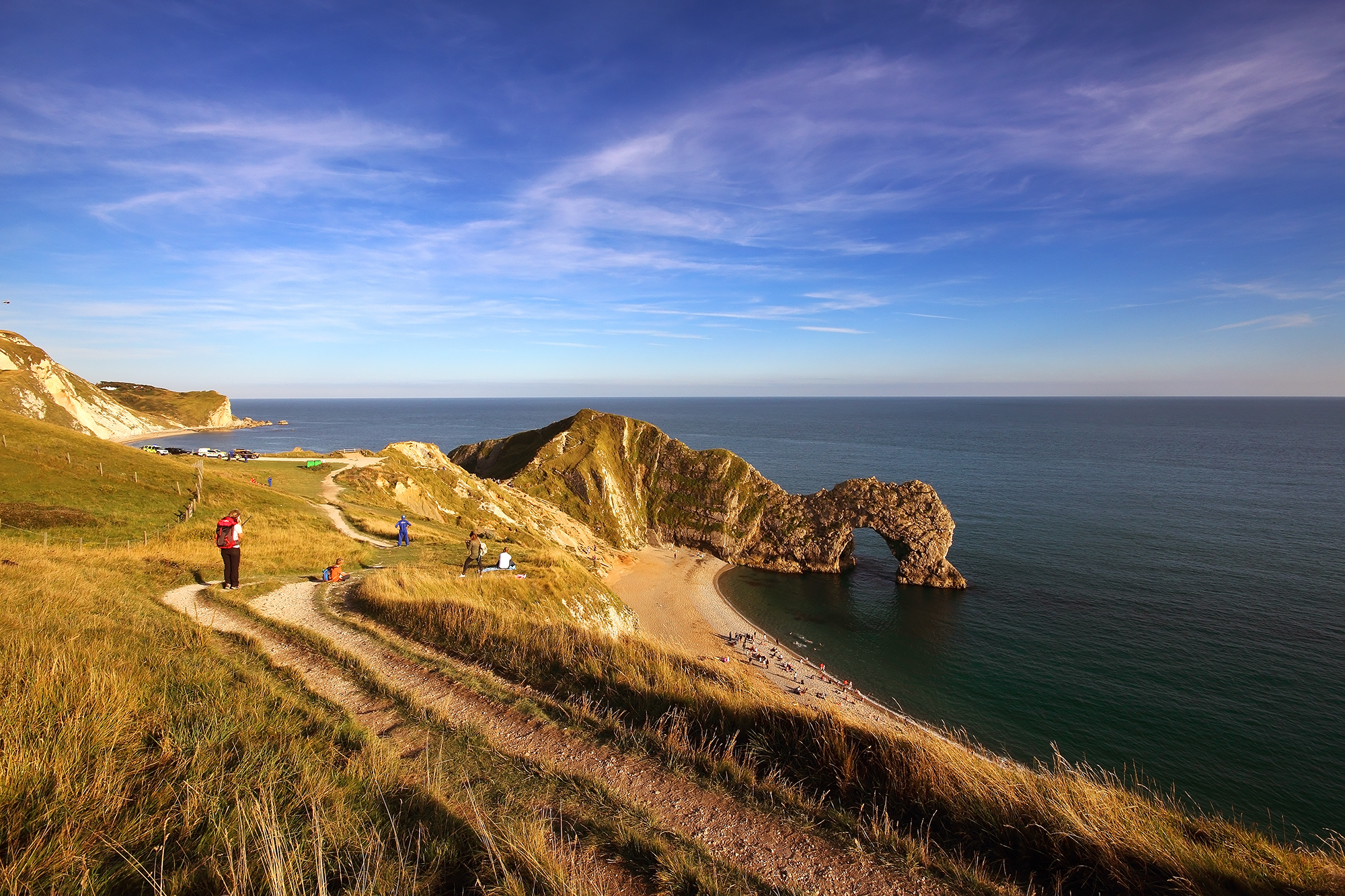 Waiting for the Durdle Door assistance