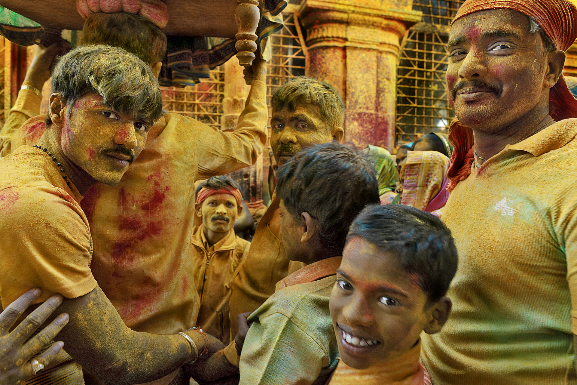 at the meeting with the goddess Yellama