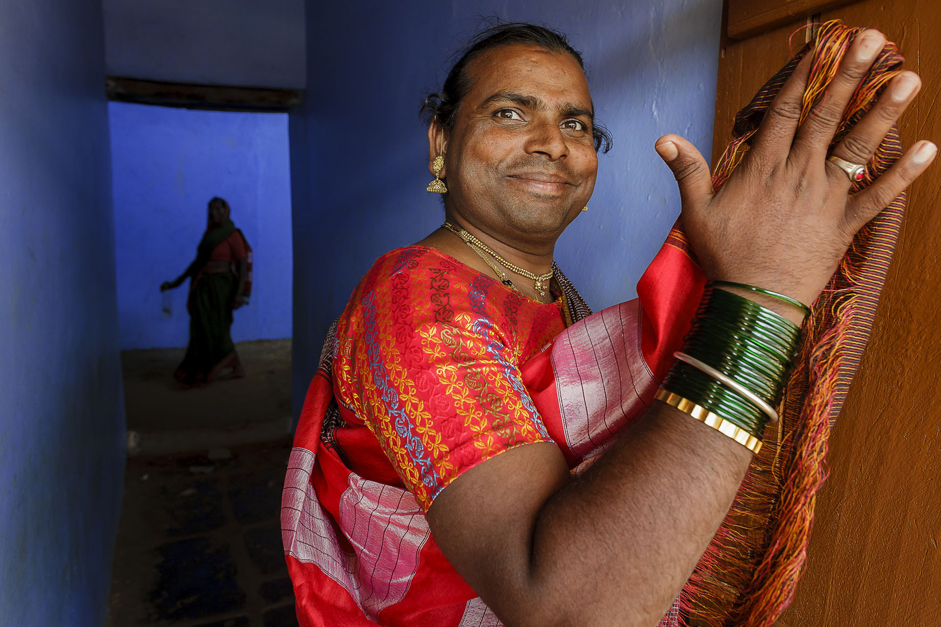 at the meeting with the goddess Yellama