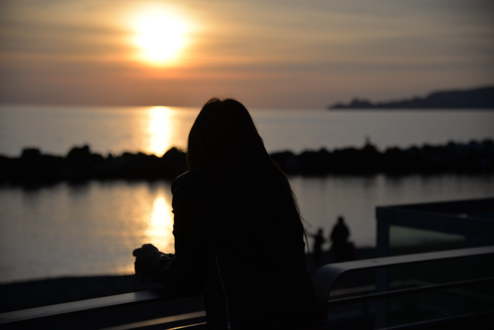 Riflessioni al tramonto - Chiavari