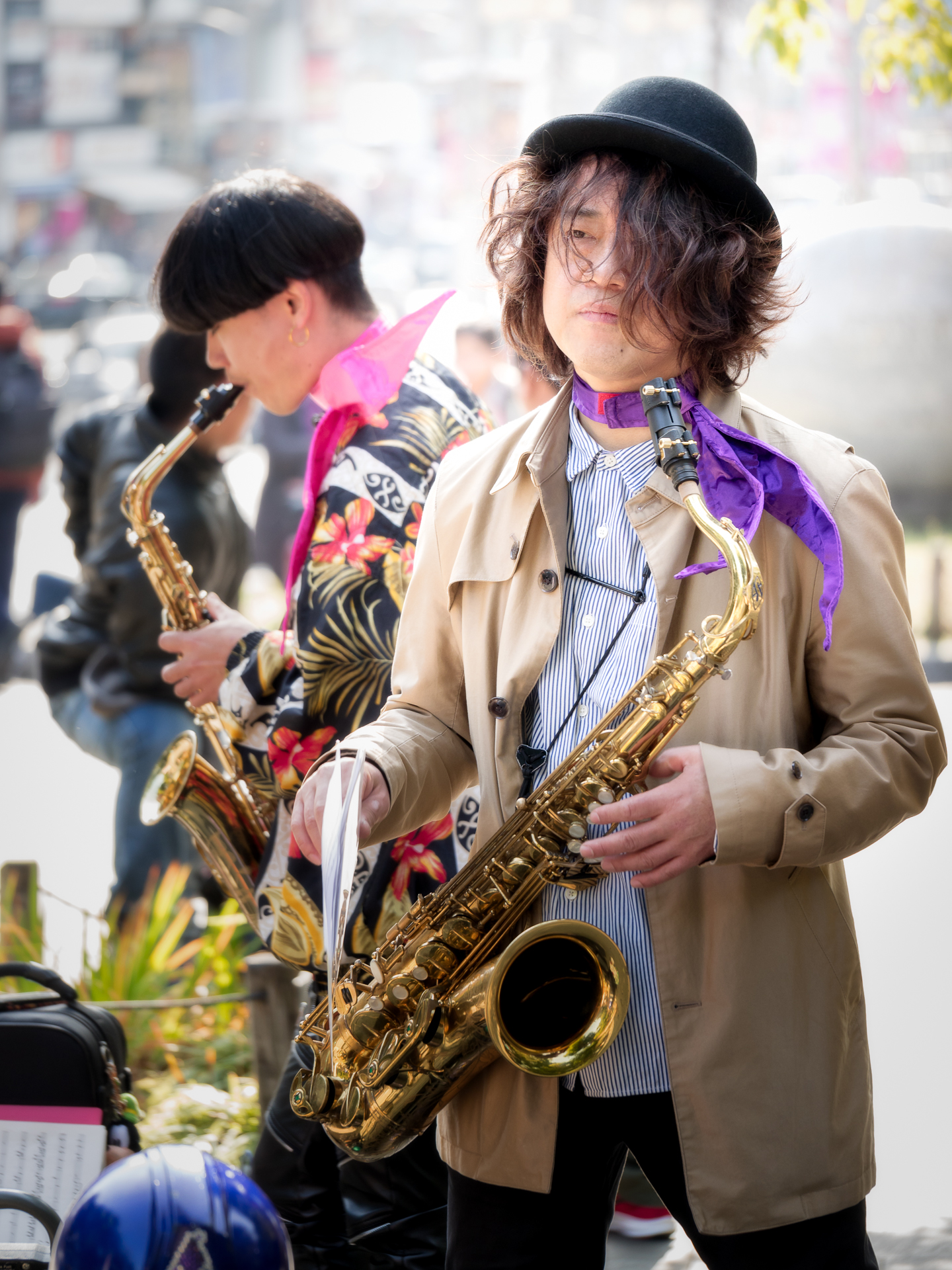 Ueno Jazz (a few moments before the performance)