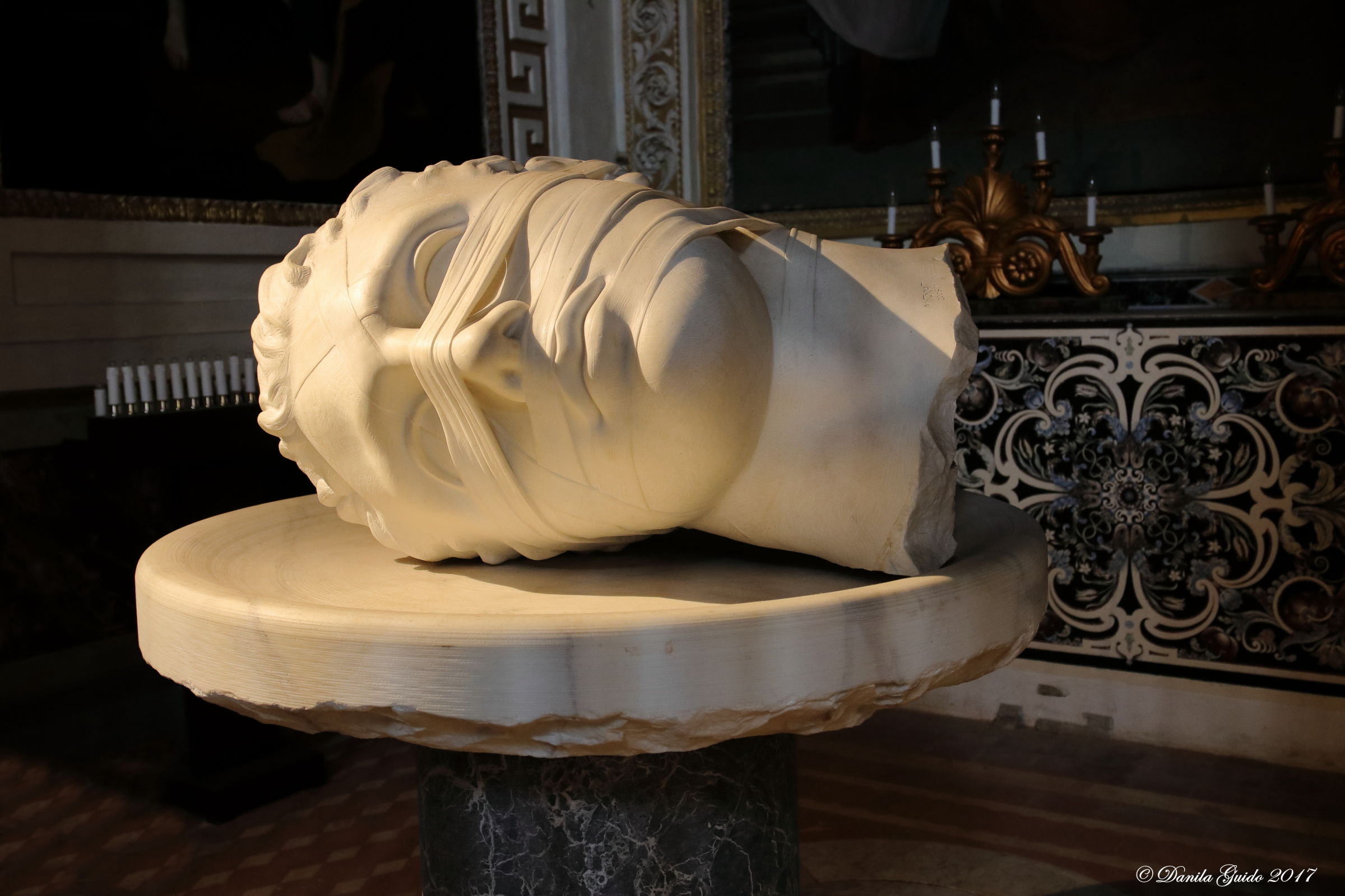 Testa di Giovanni Battista (scultore Igor Mitoraj)