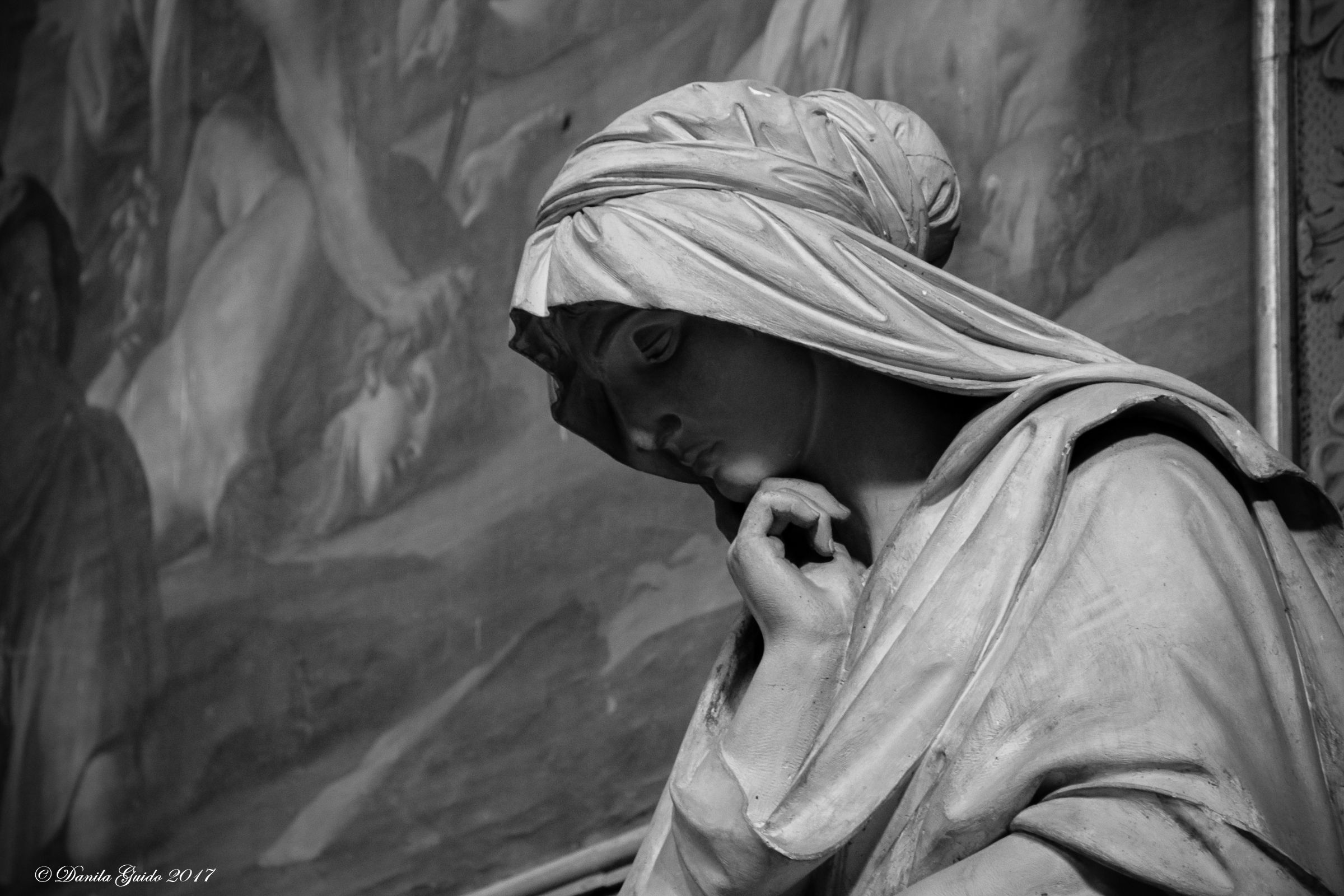 Meditazione (scultore F. Fabi Altini)