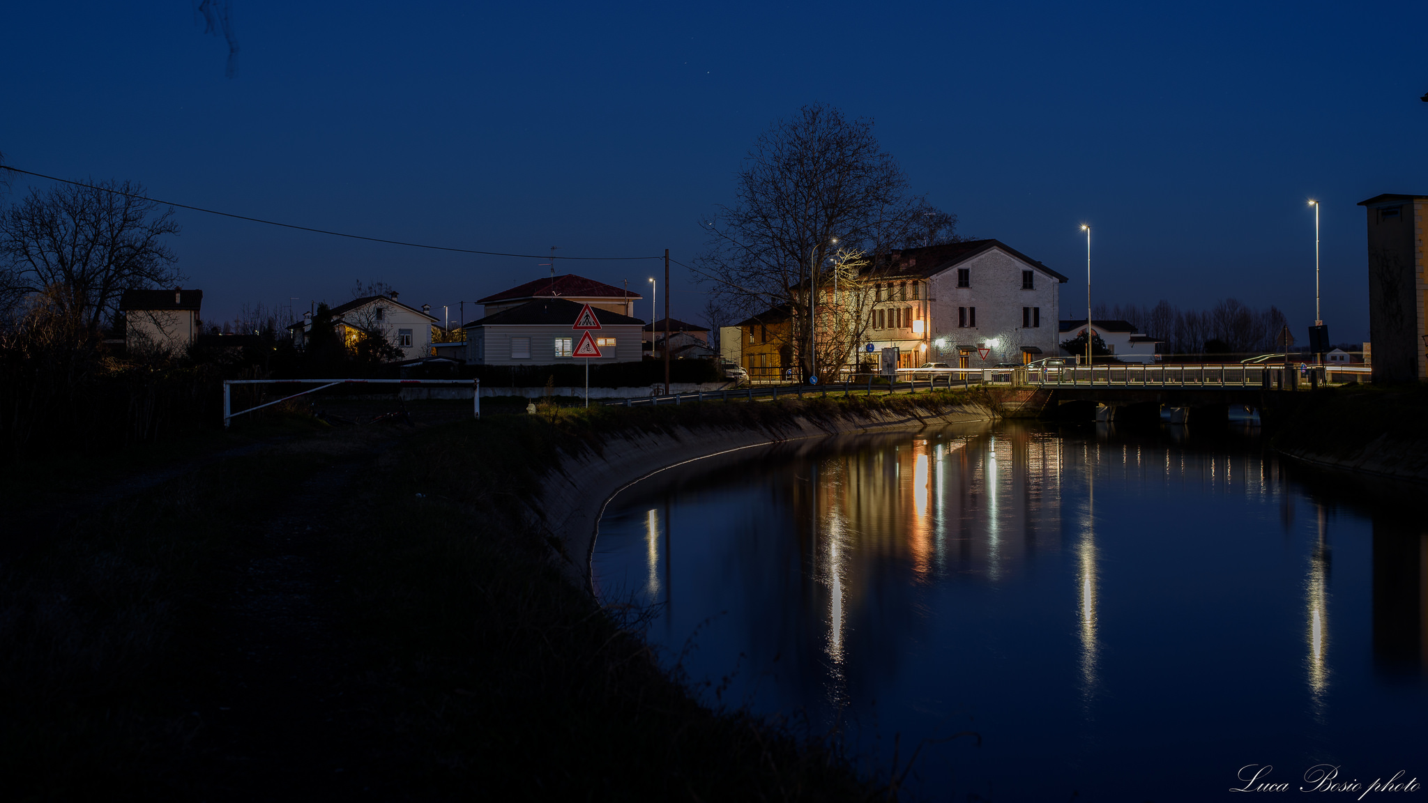 Ora blu lungo il Vacchelli