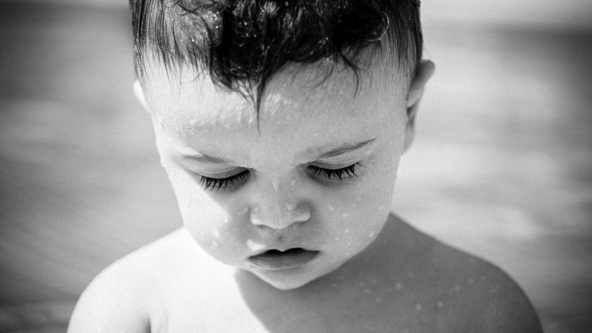 The first bath of Gabriele