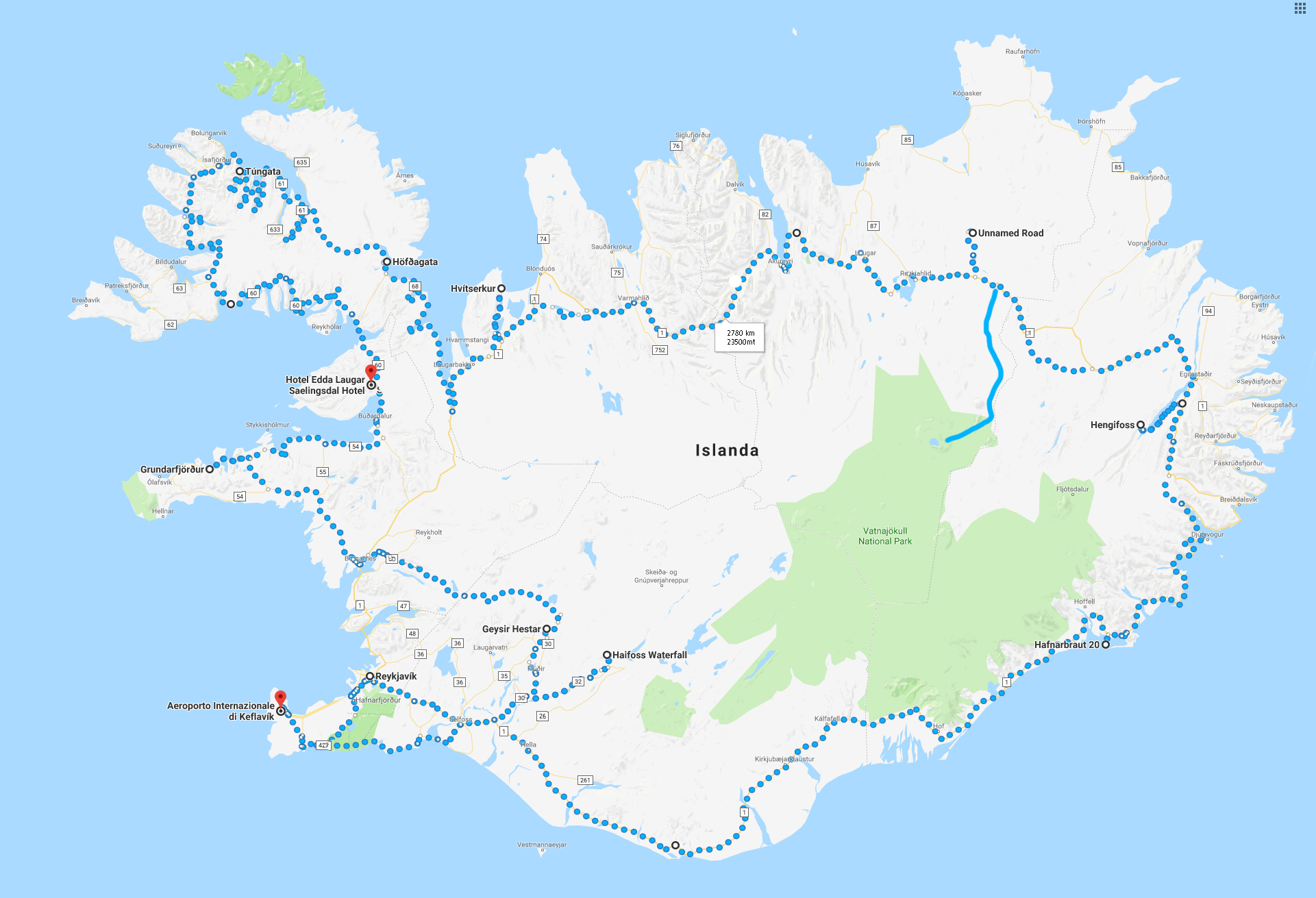 islanda in bicicletta