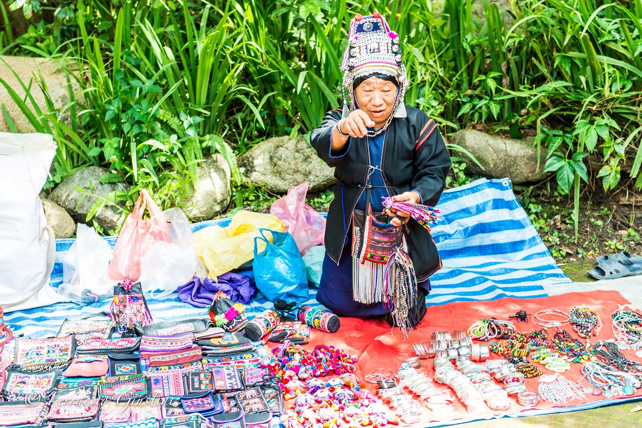 Thai woman at the market