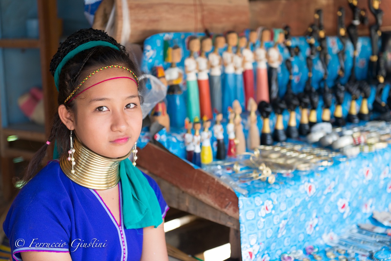 Portrait of Thai girl