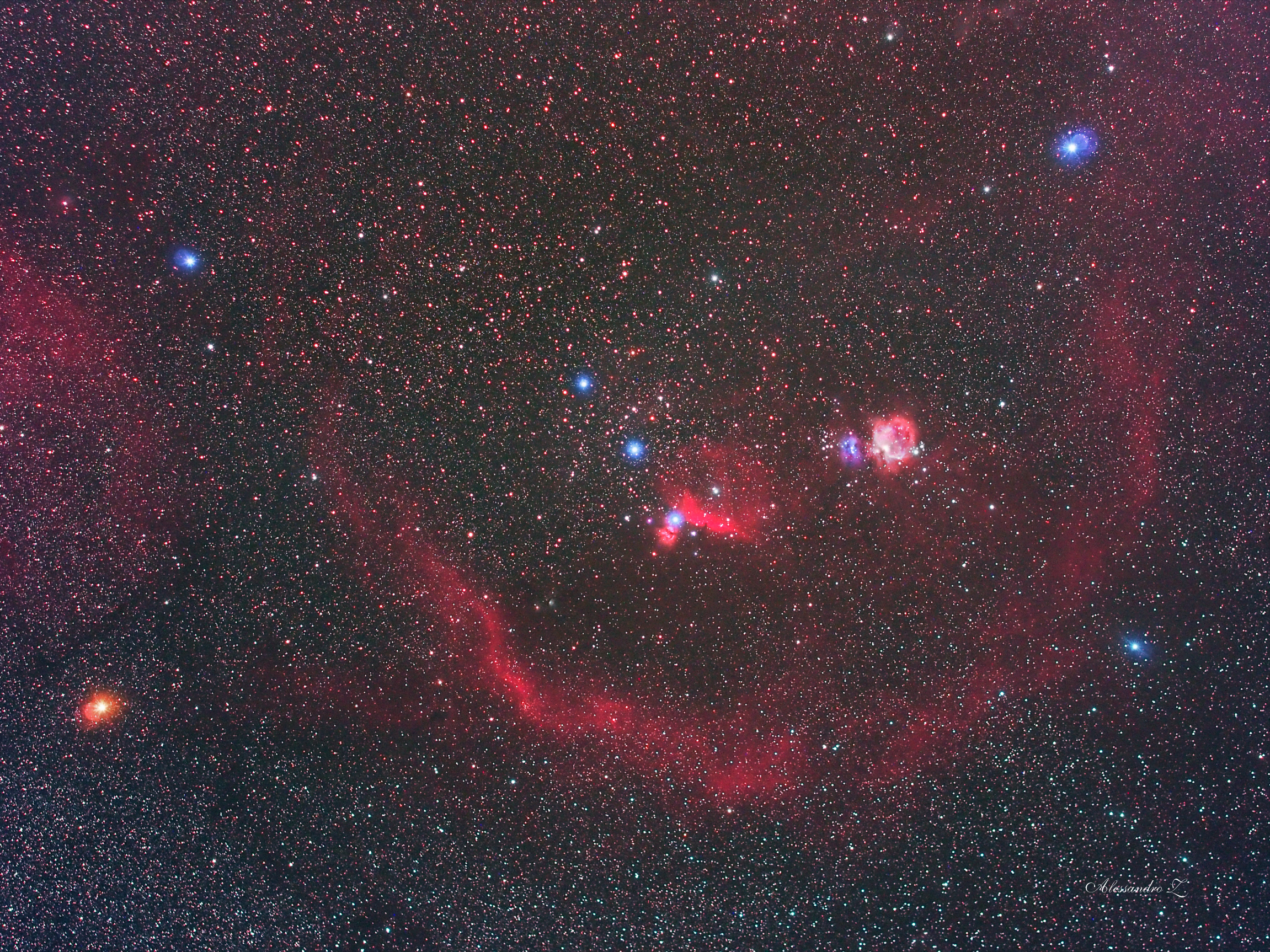 Barnard's Ring - Constellation of Orion