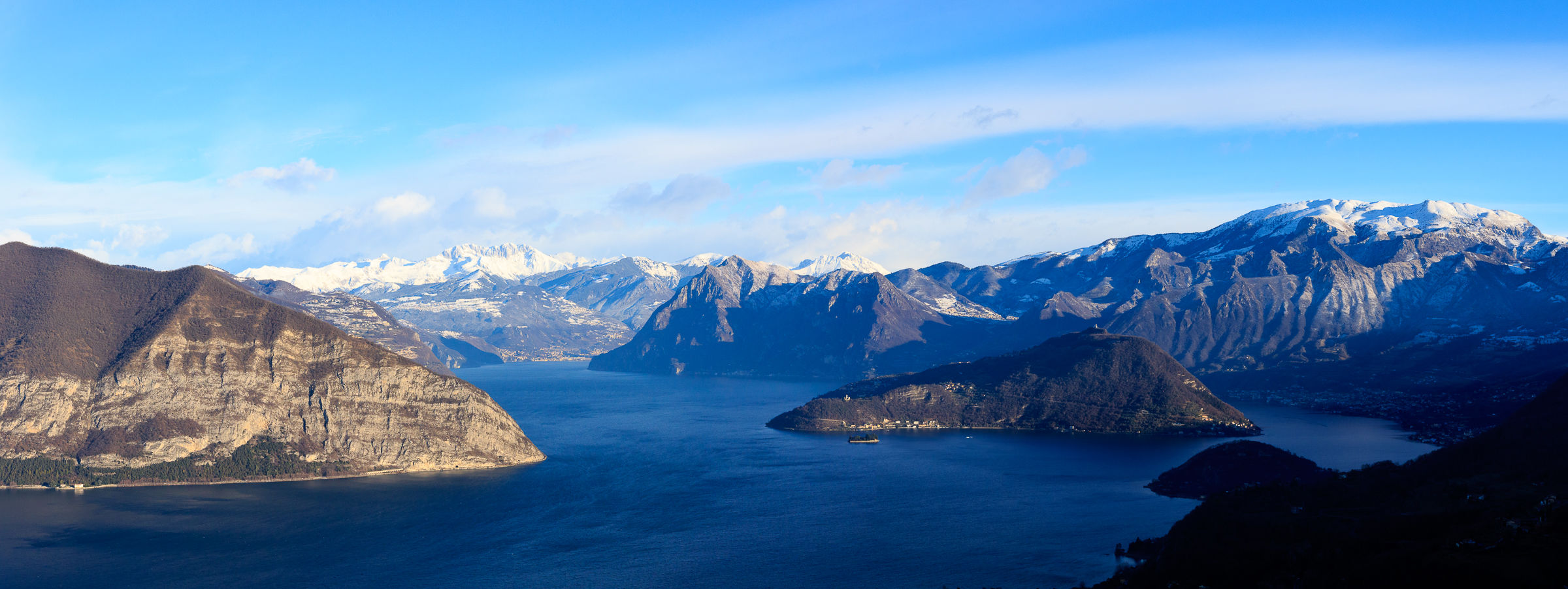 Panoramica del Lago d'Iseo
