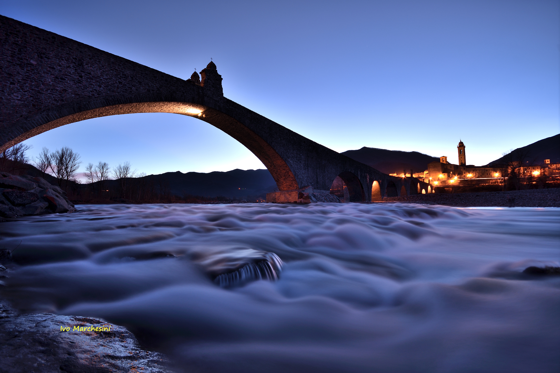 Ponte Gobbo o ponte del diavolo___Bobbio