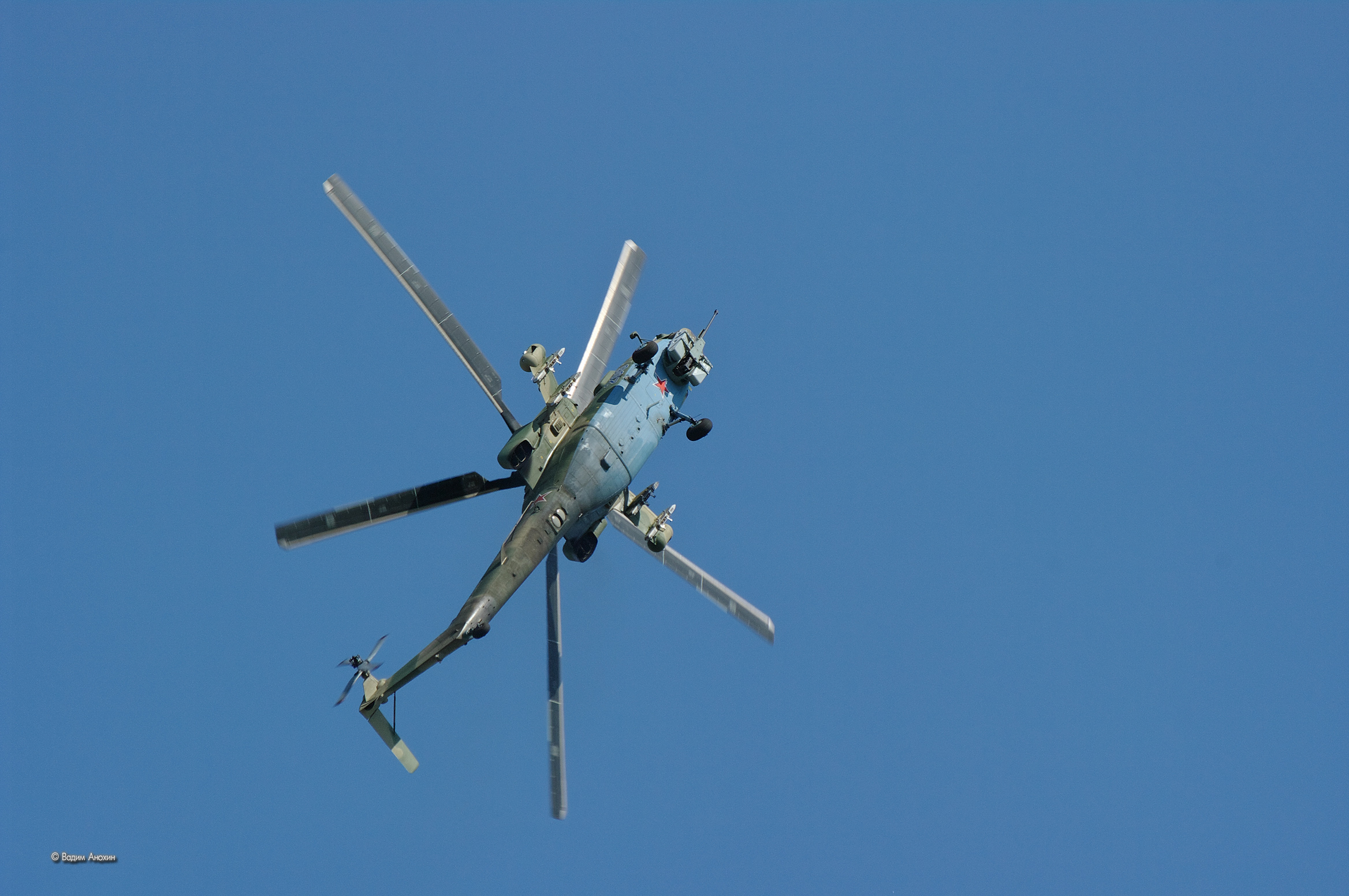 Mi-28N helicopter