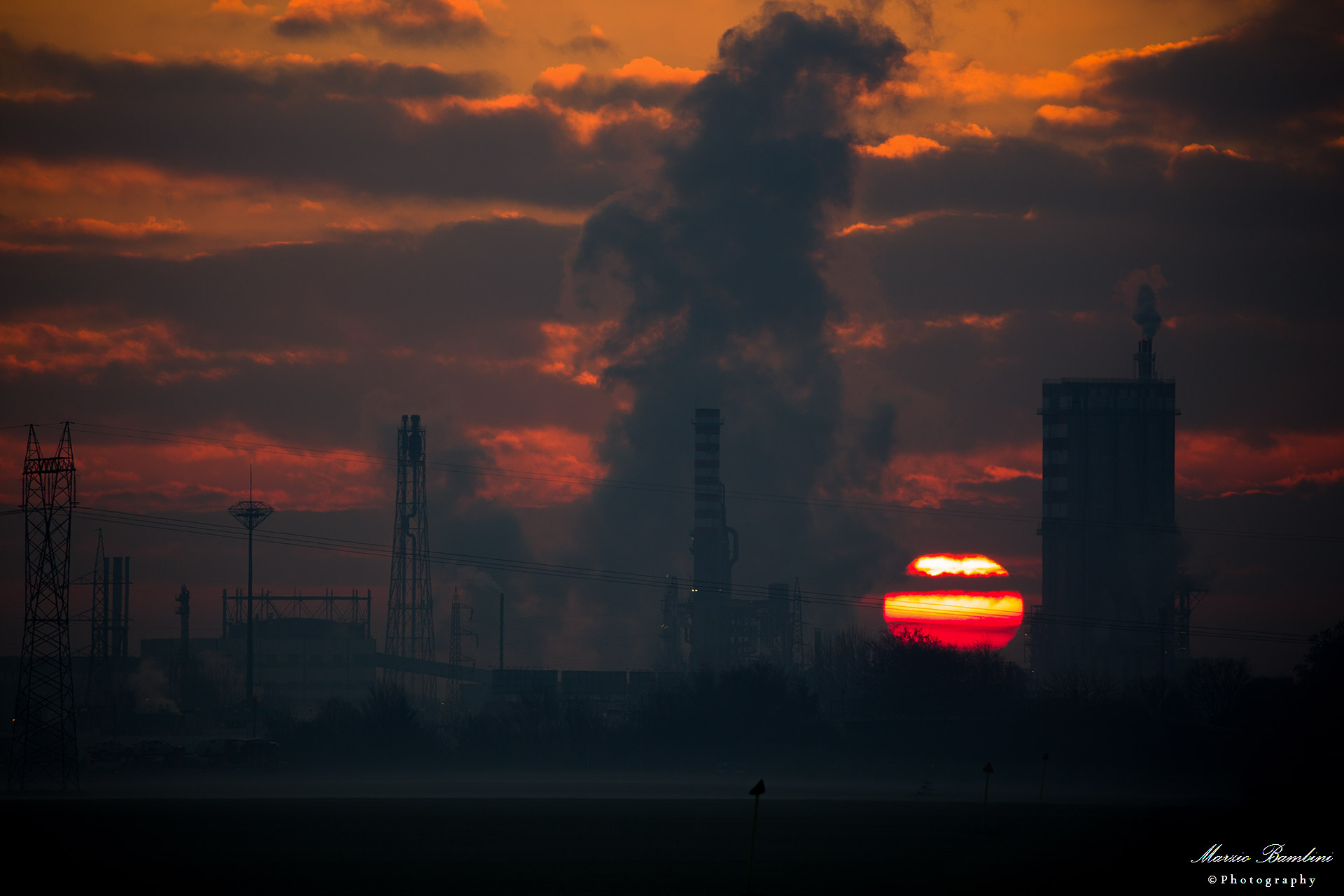 2018, Ferrara, petrolchimico