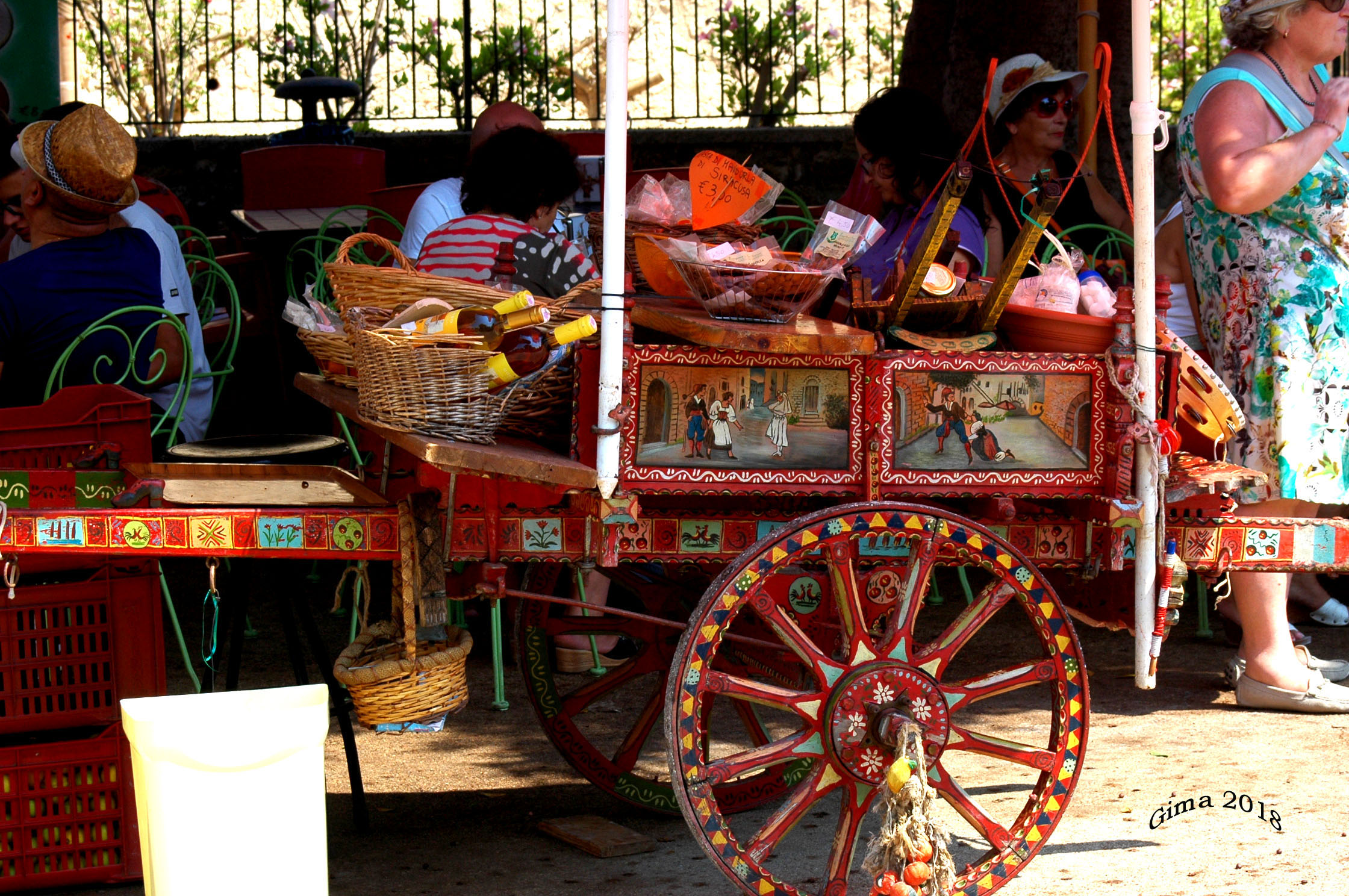 here is the famous cart