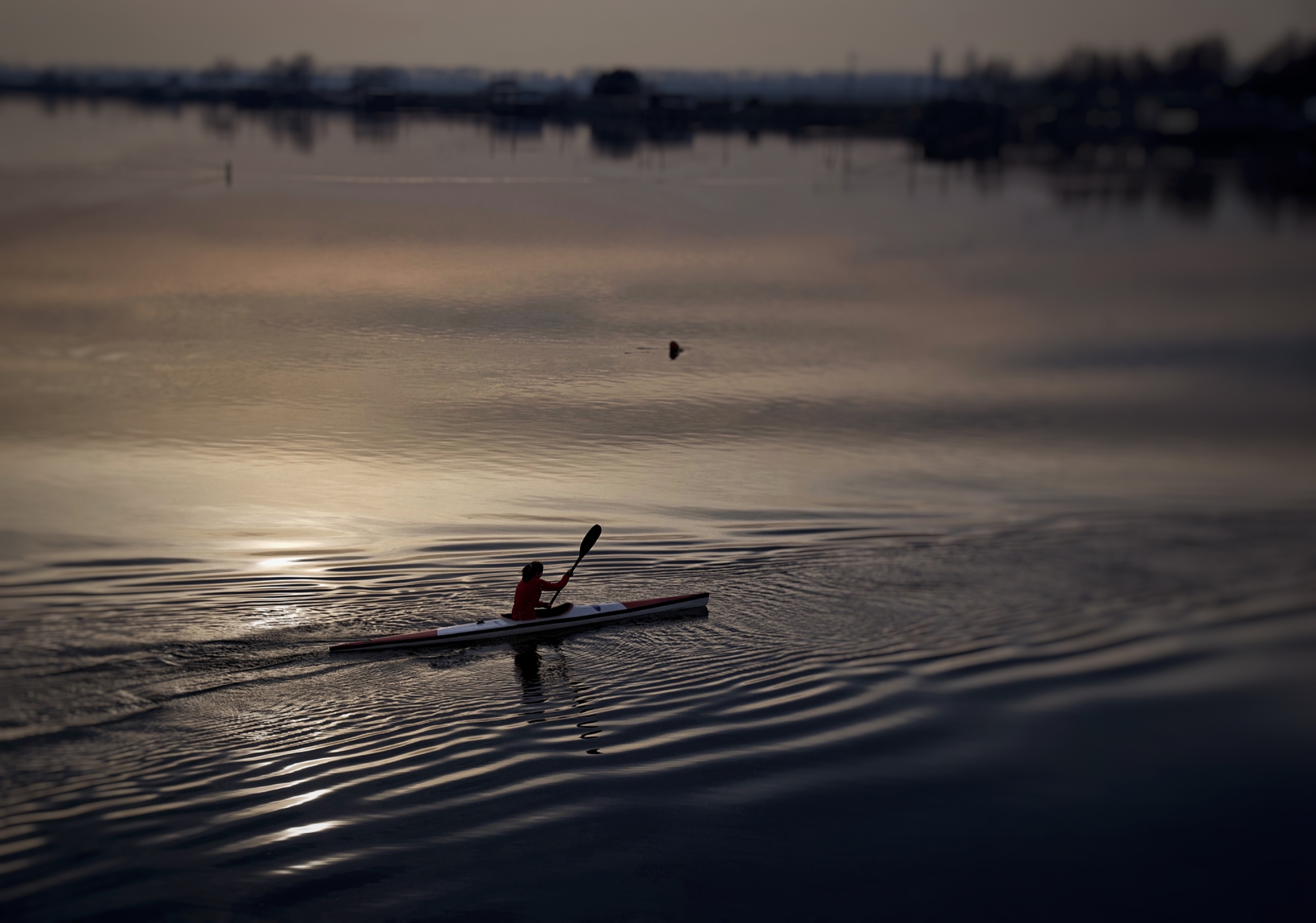 Sunset in Comacchio