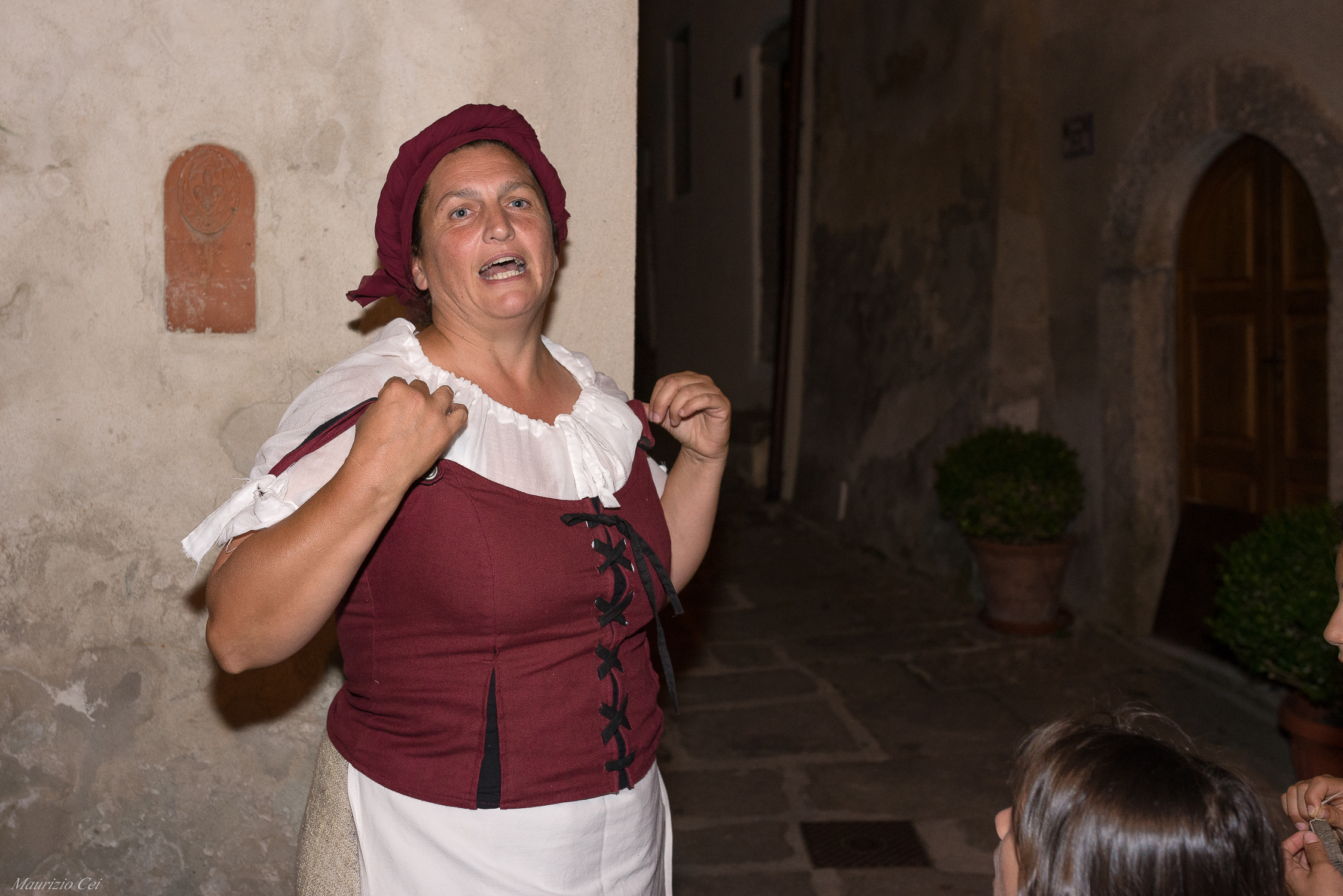 spettacolo itinerante Marciana nel '500