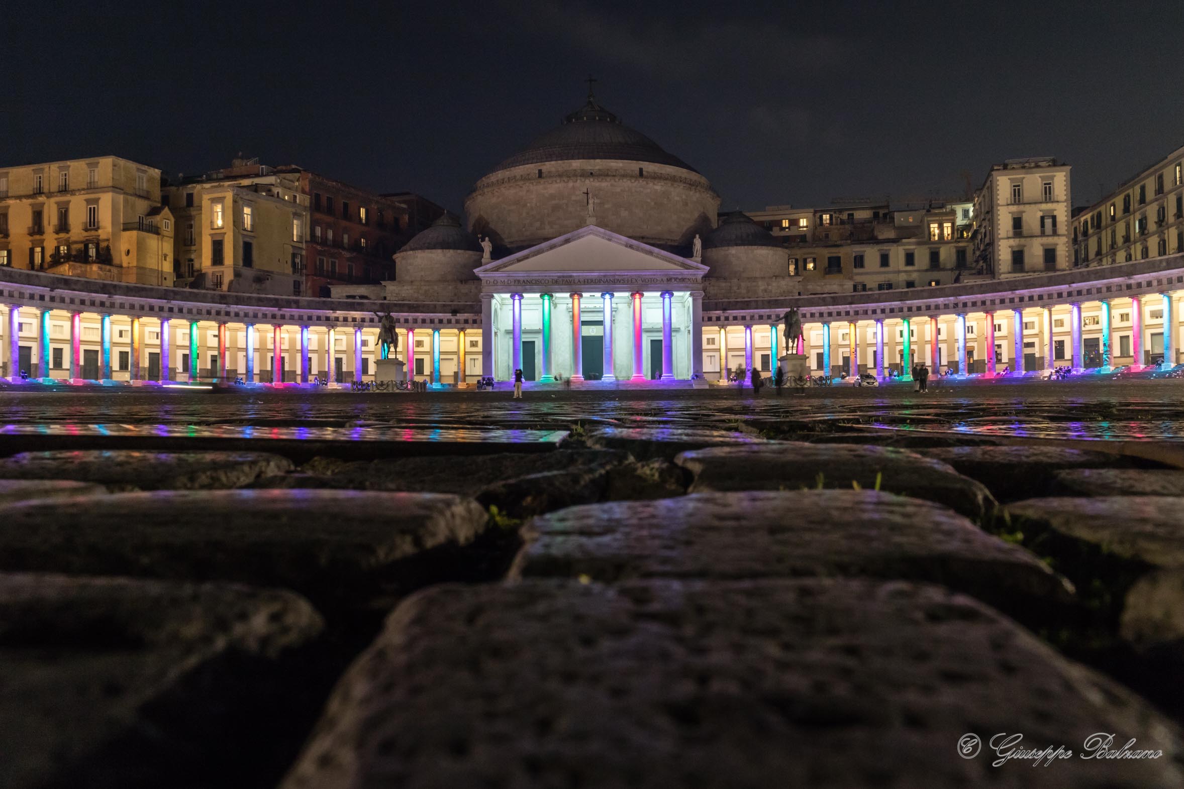 Piazza plebiscito by Night