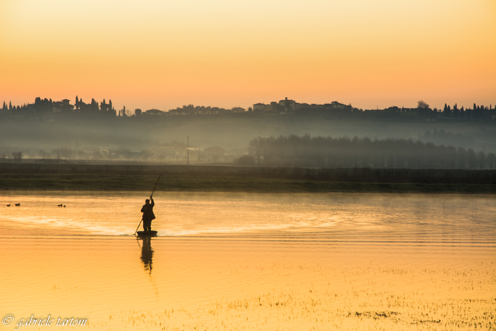 Rowing in the fog