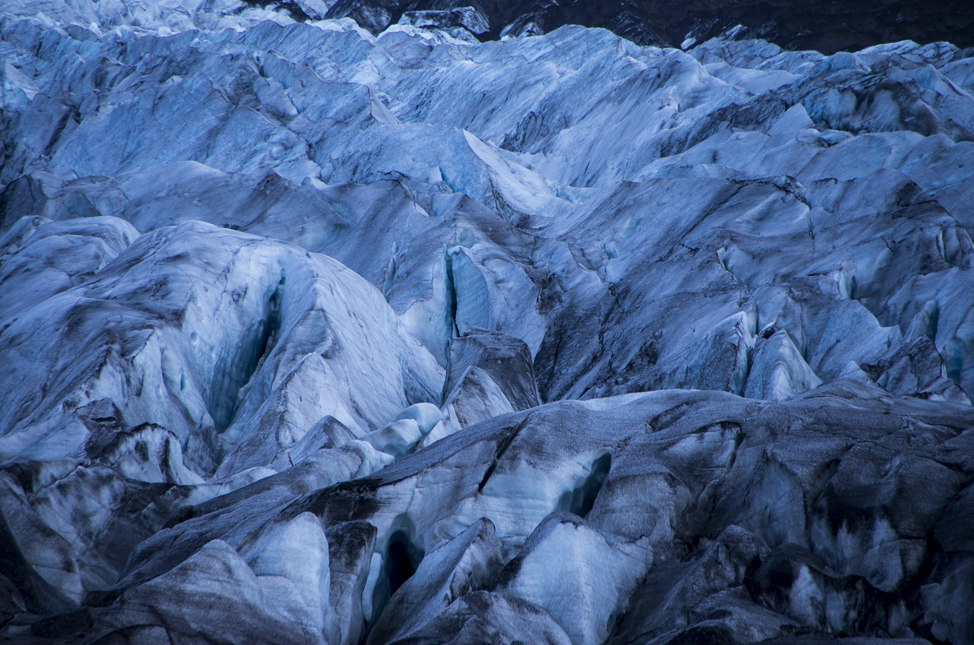 Detail of the Vatnajökull glacier