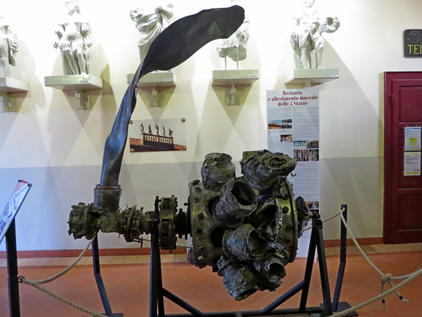 02-engine wreck of the crashed hunt