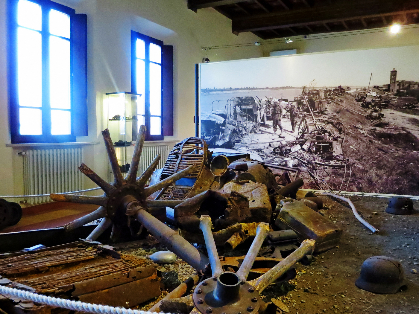 Scrap and historical photo