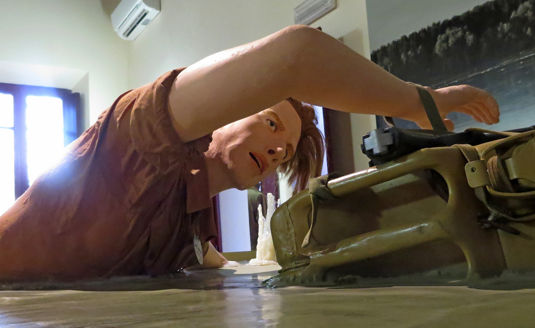 2) swimming escape in combat