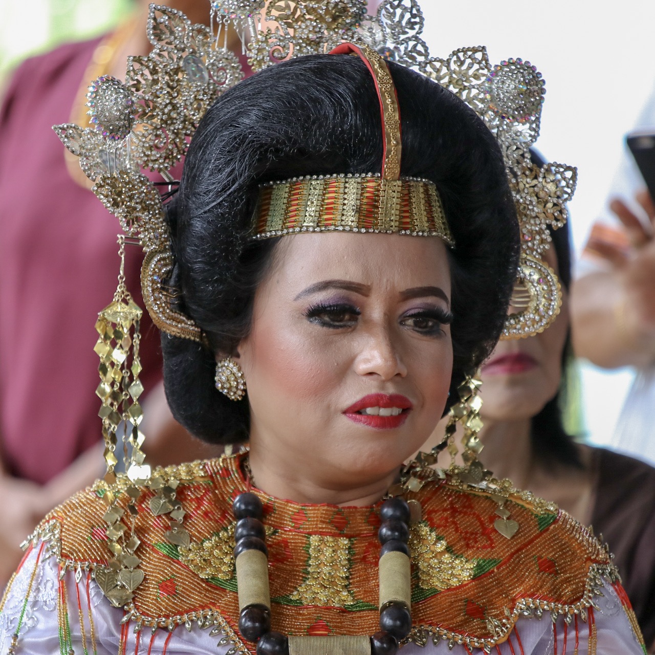 The enthusiastic bride