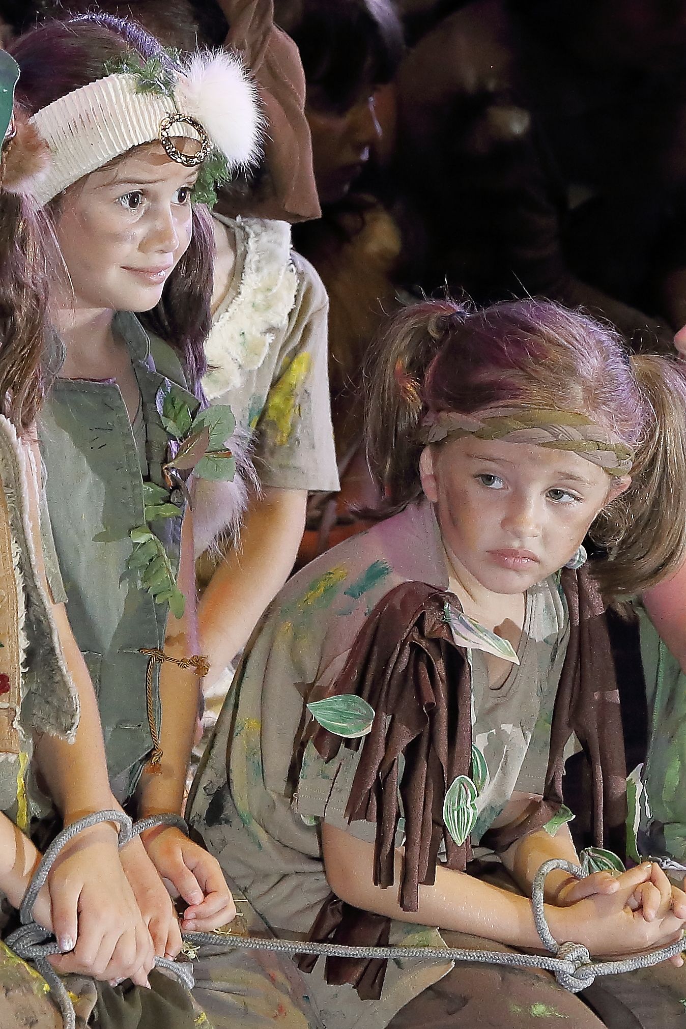 Bimbi sperduti in "Peter Pan" sensazione di Timore