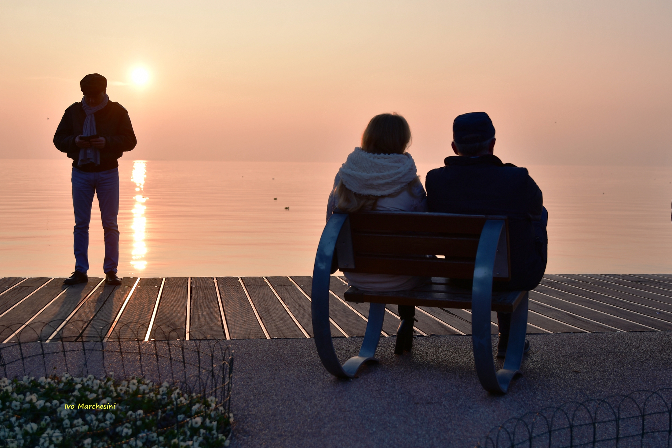 Tramonto sul Garda...Silhouette