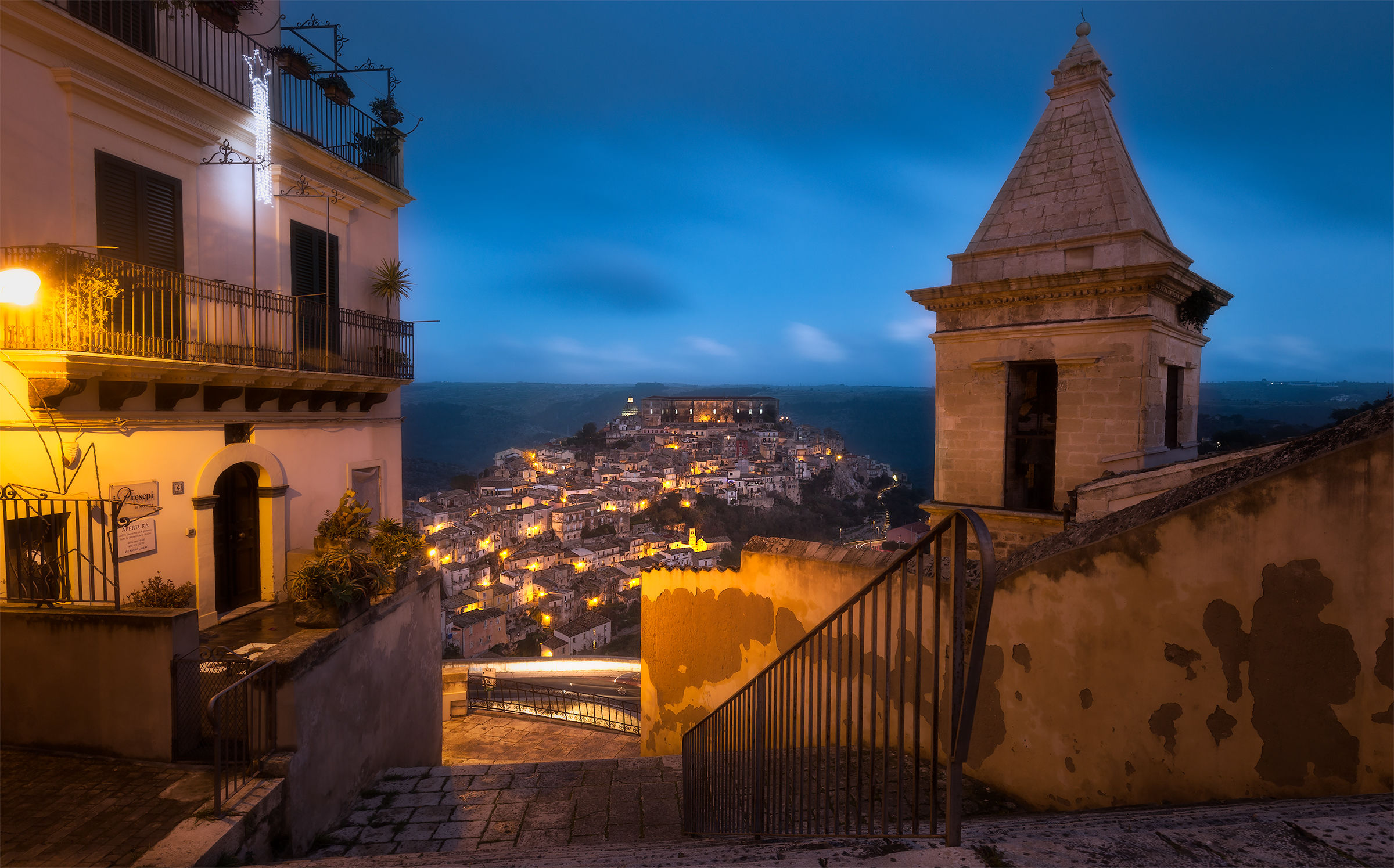 Scendendo verso Ragusa Ibla
