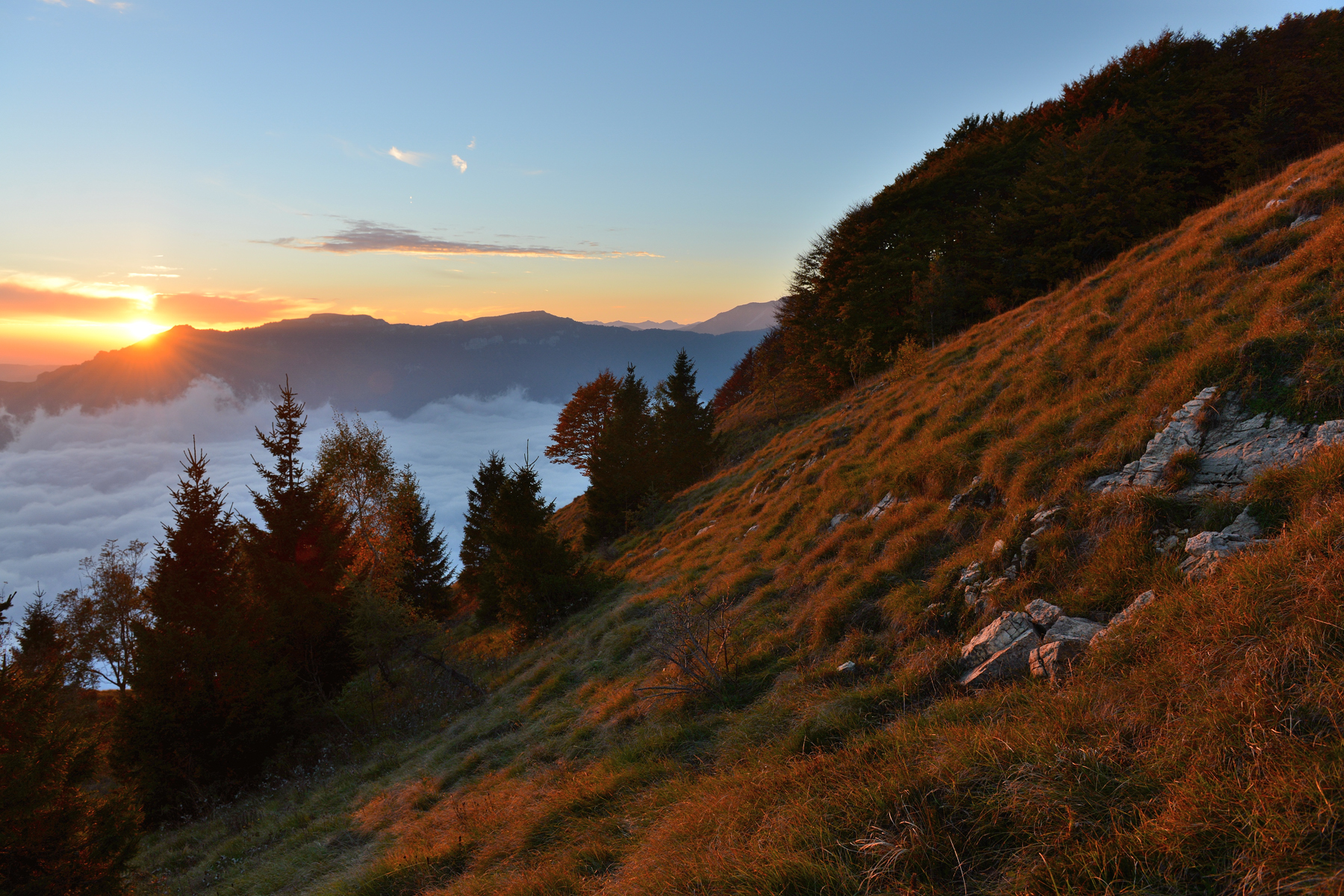 Tramonto a Cima Marana