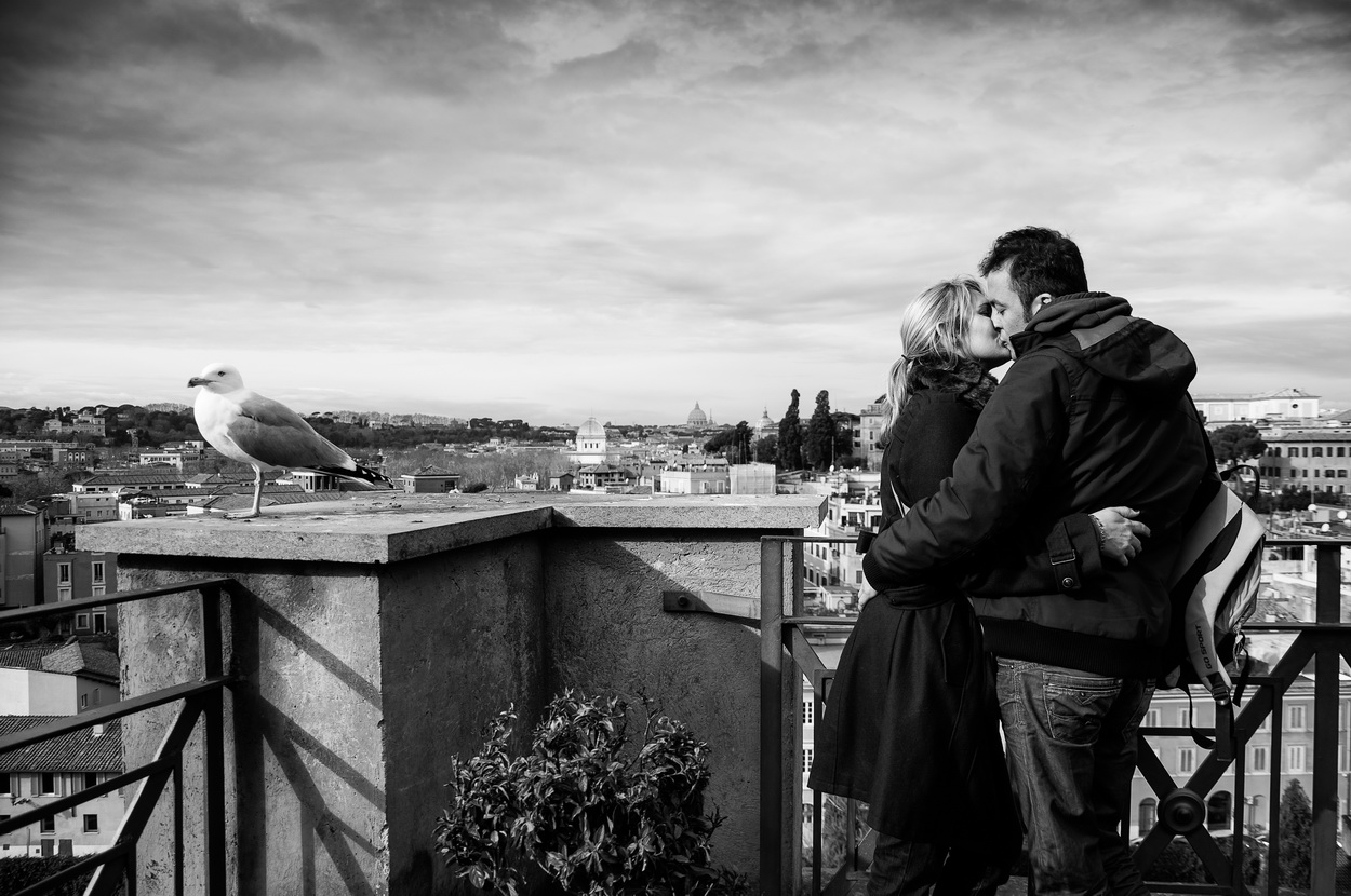 Il bacio di Roma