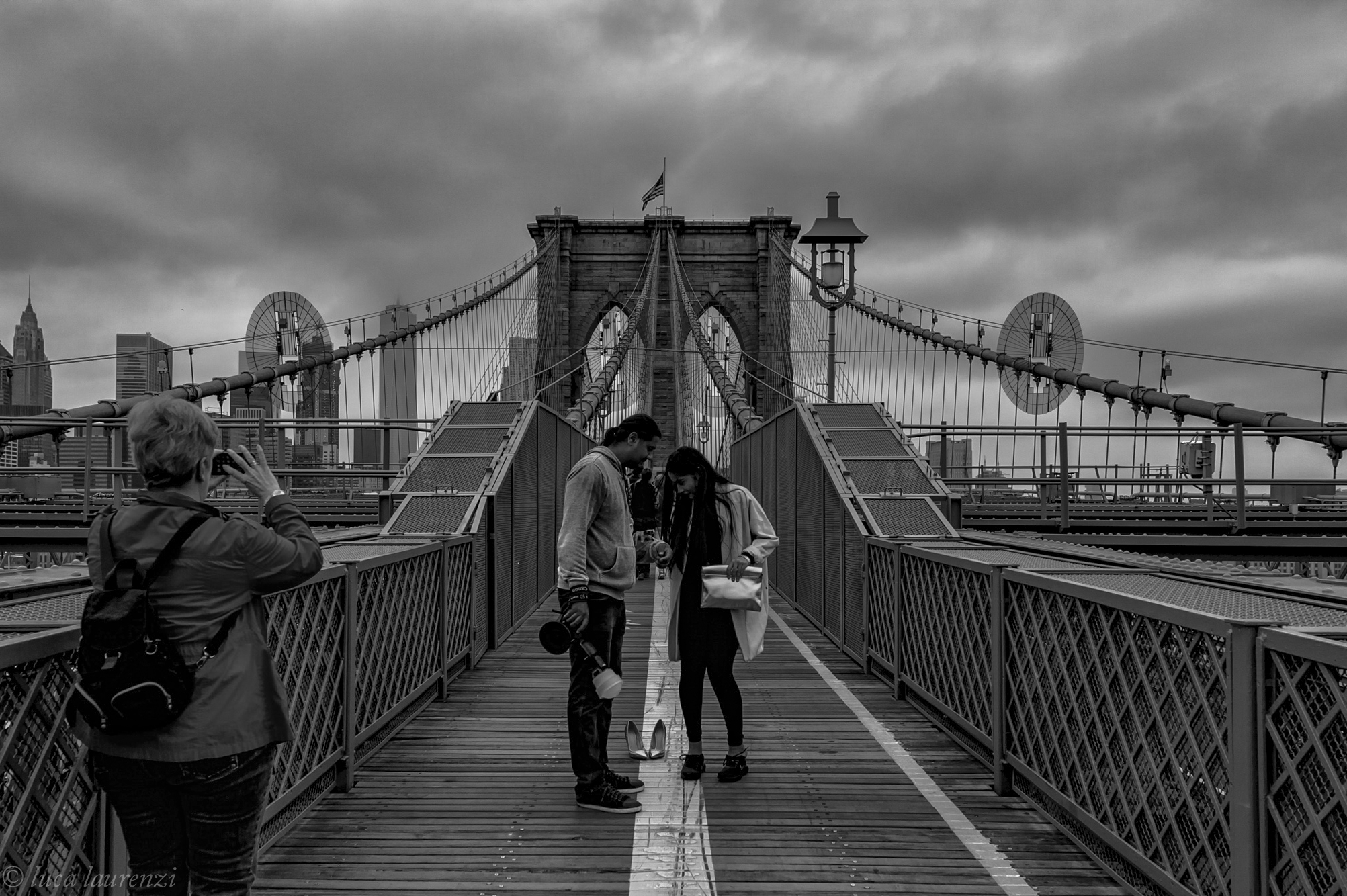 At the center of attention