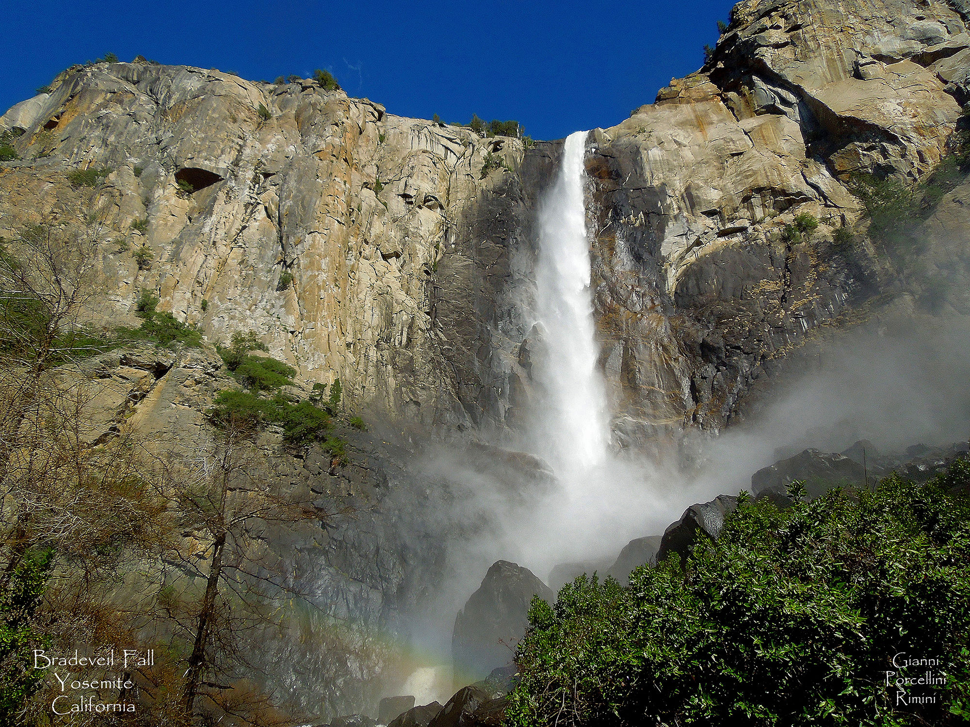 Bride's Veil - Bradeveil Fall - Yosemite - Californ