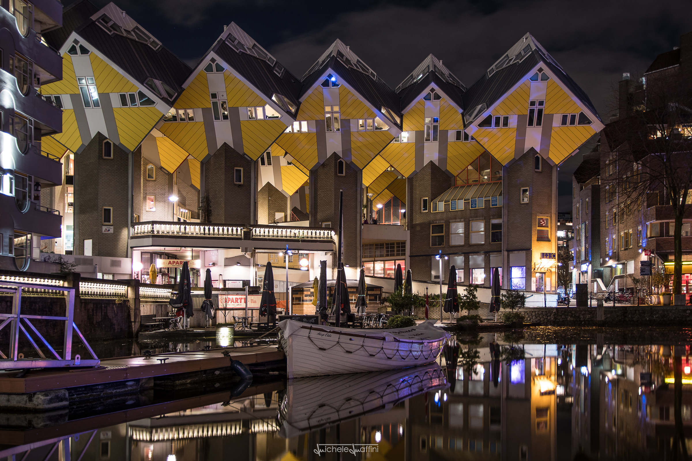 Rotterdam - Notturna tra i cubi