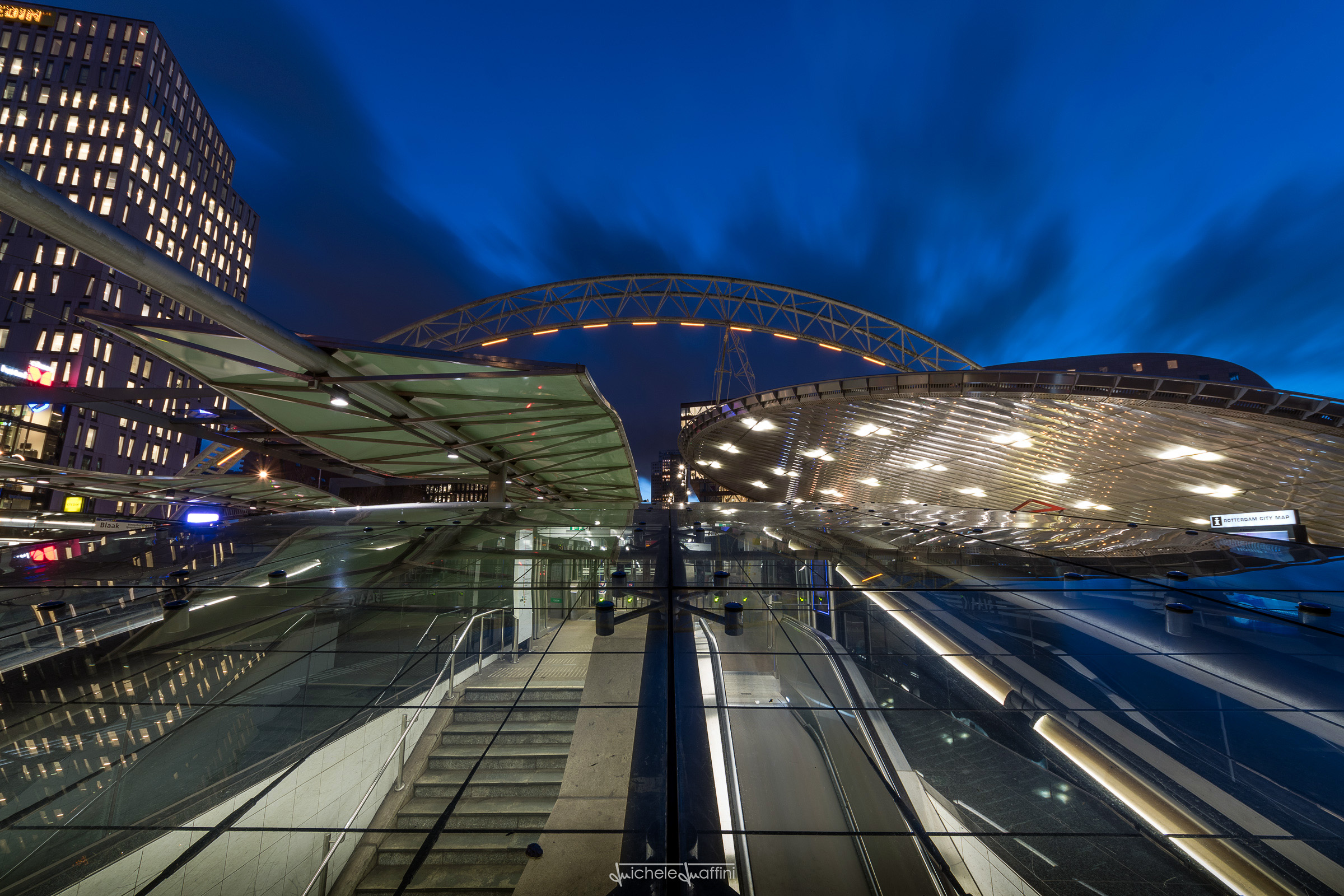 Rotterdam - Metro station