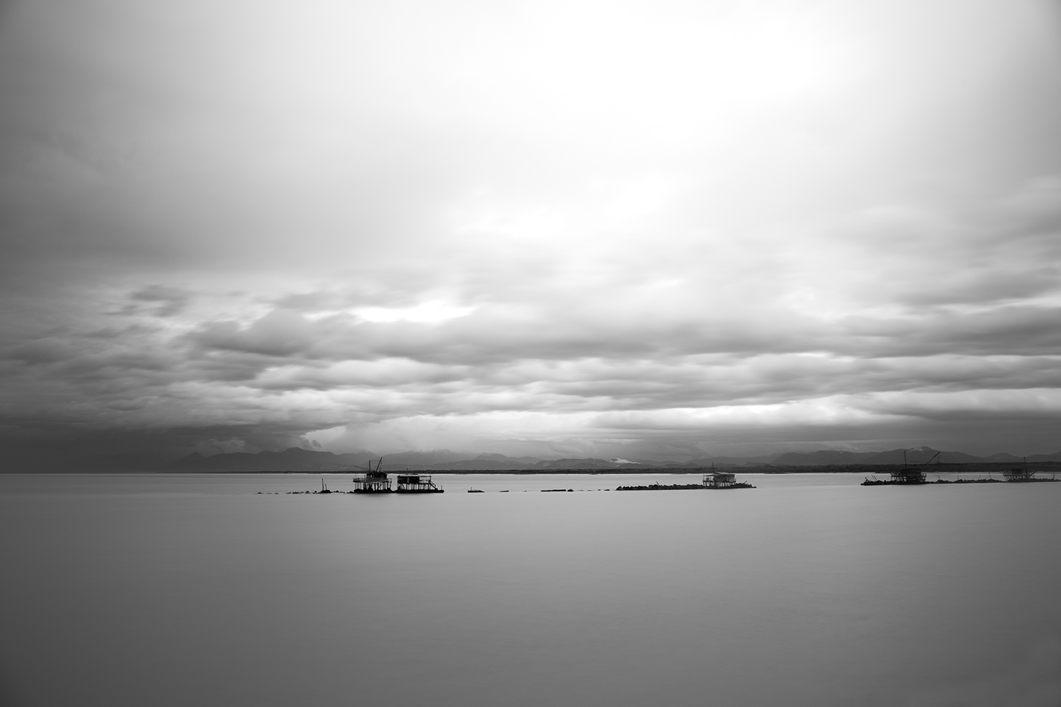 Trabocchi at Marina di Pisa