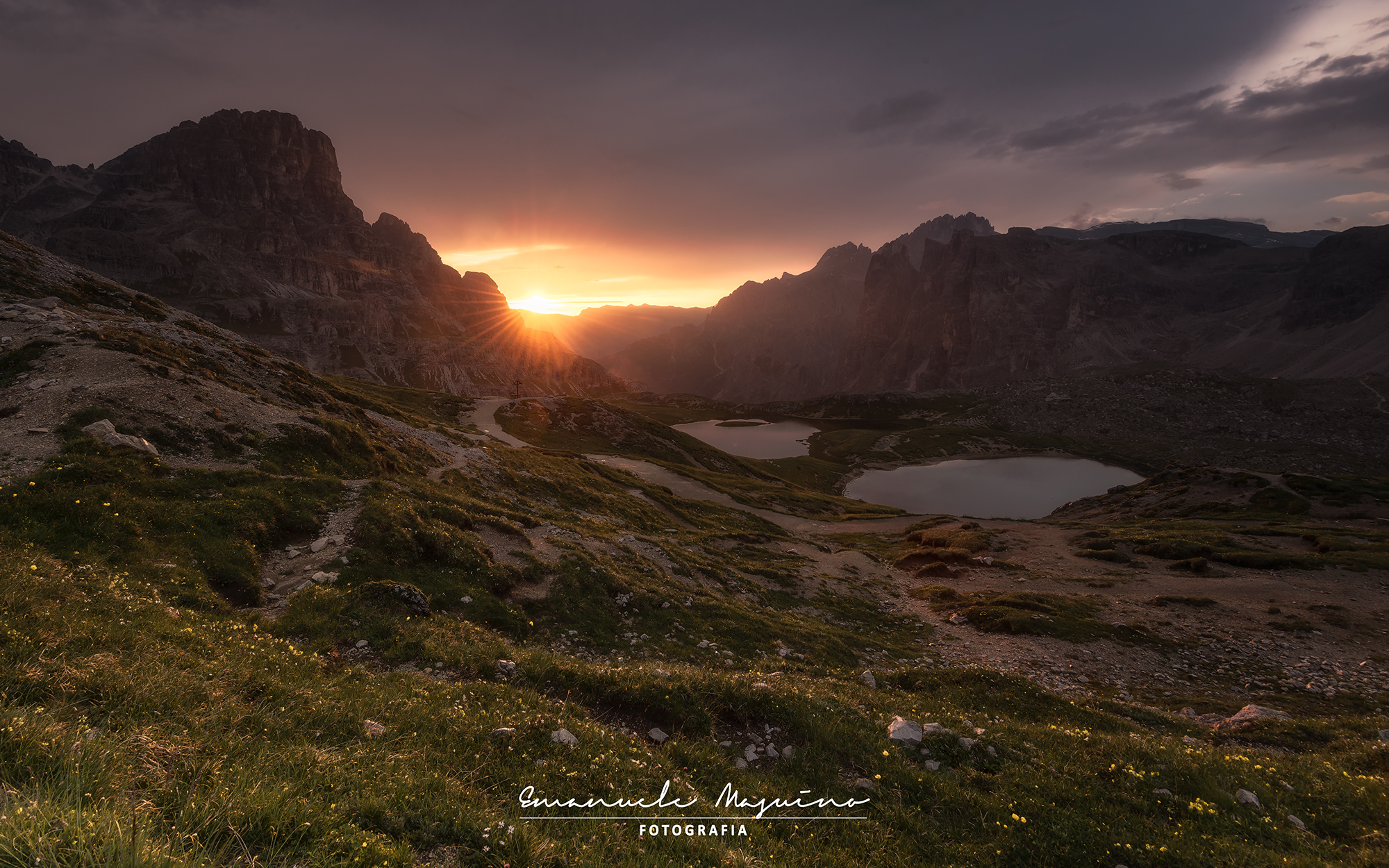 Sunrise at the Lakes of the Piani